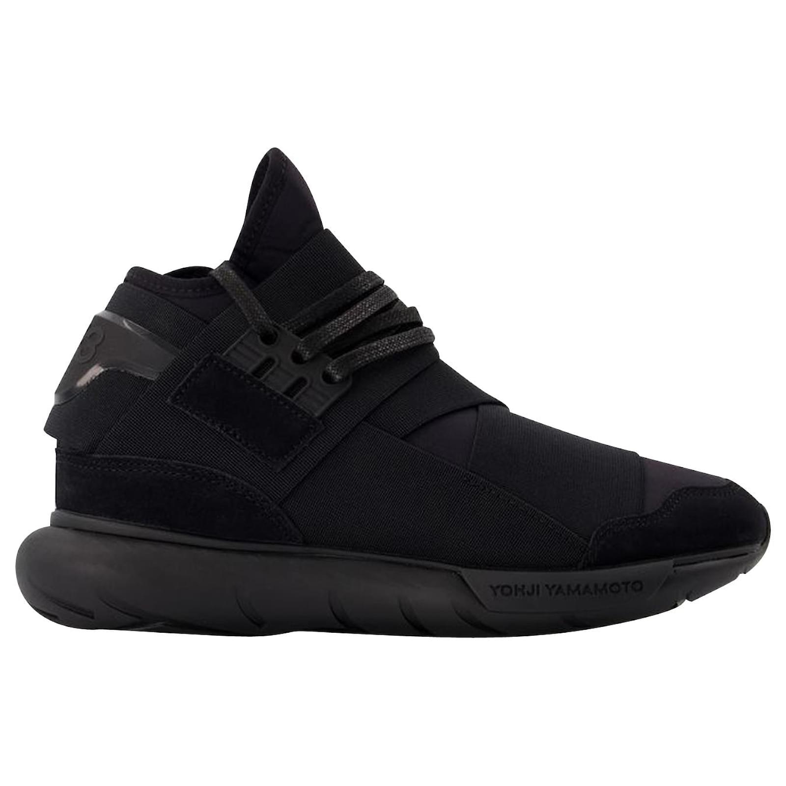 Y3 Y-3 Qasa Sneakers in Black ref.667613 - Joli Closet