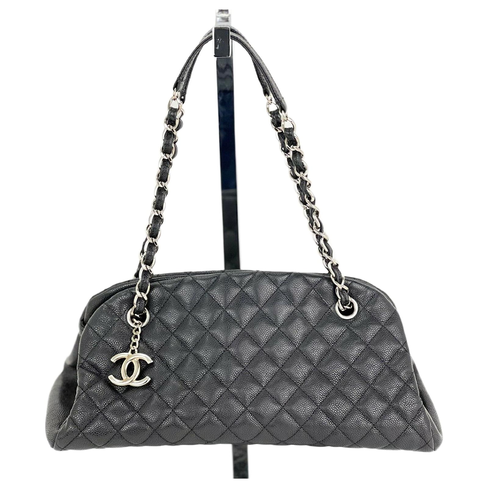 Chanel Chanel Bag Authentic Just Mademoiselle Quilted Caviar Black