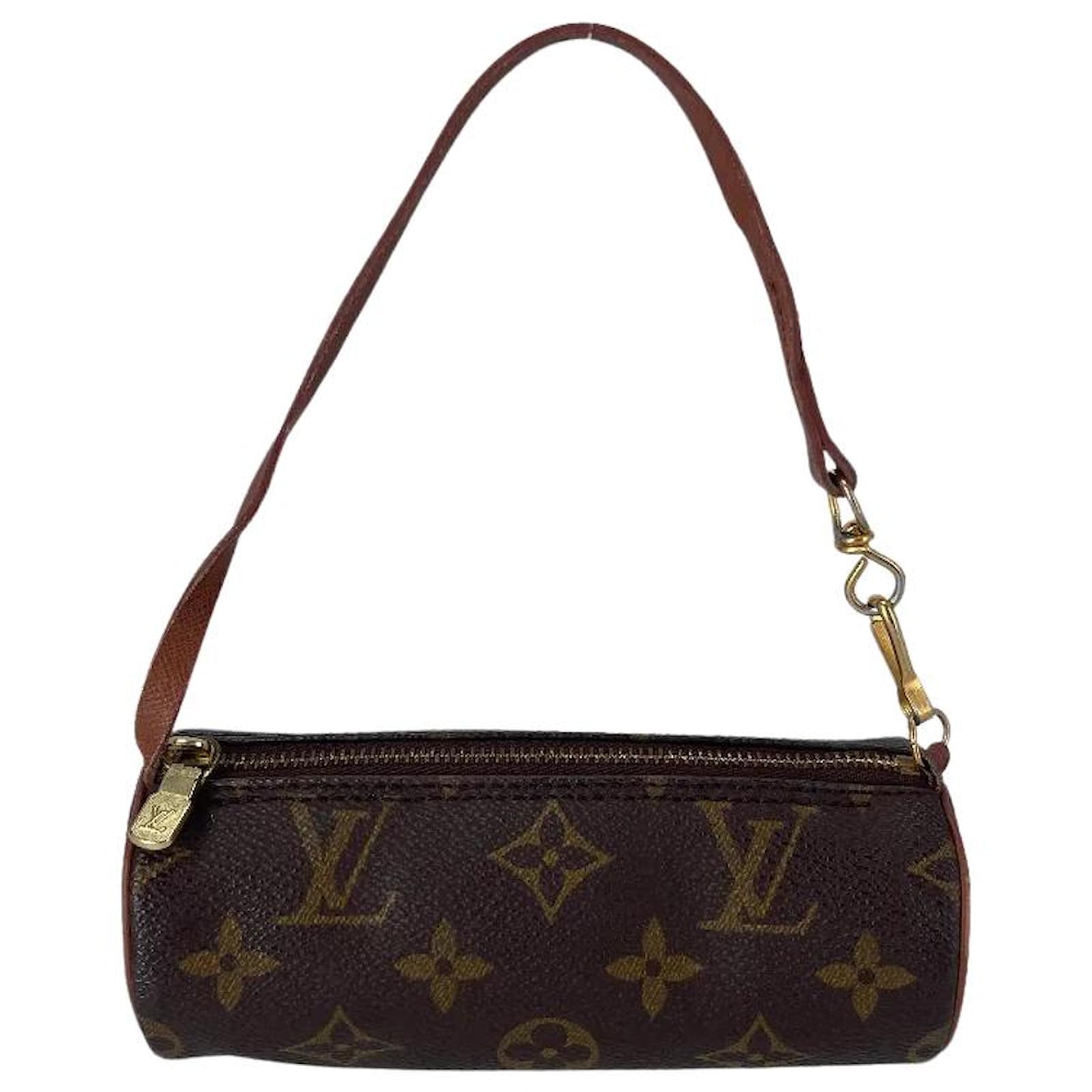 Louis Vuitton Brown Coated Canvas Monogram Papillon Nano Cloth ref.668823 -  Joli Closet