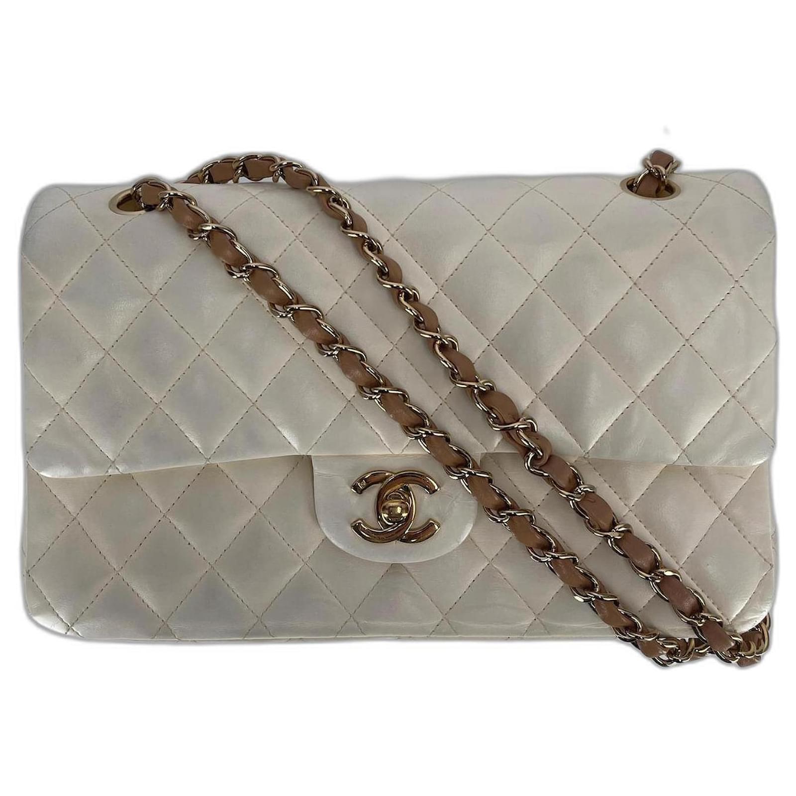 CHANEL, Bags, Authentic Chanel Vintage Single Flap With 24k Gold Plated  Hardware Full Set