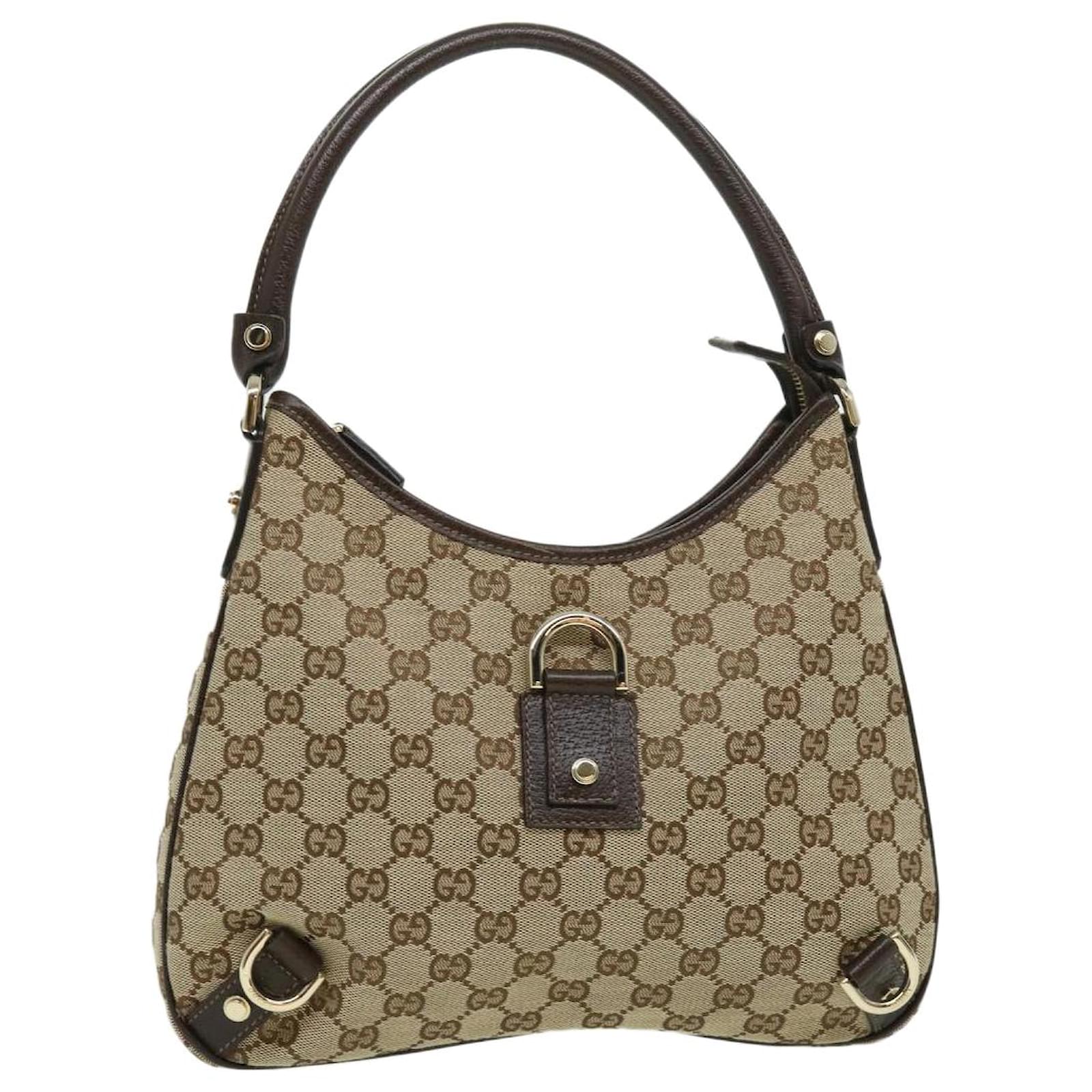 ショルダーバッグ・ポシェット GUCCI Woman Shoulder bag Beige 7601999AAD9 8341 GUCCI GG Canvas Shoulder Bag Beige Auth yk5081 ref.670144