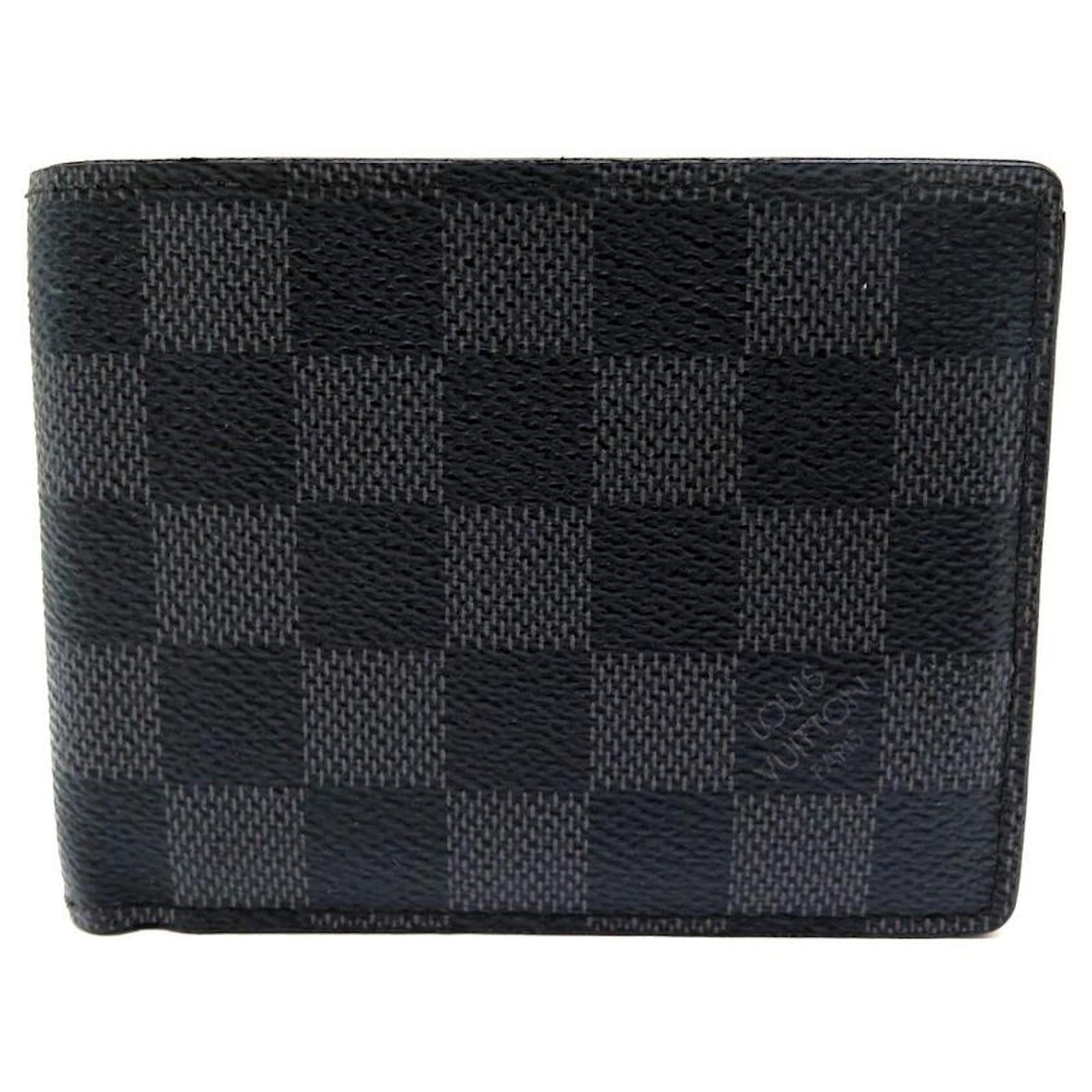 Louis Vuitton Damier Graphite Cardholder - Black Wallets