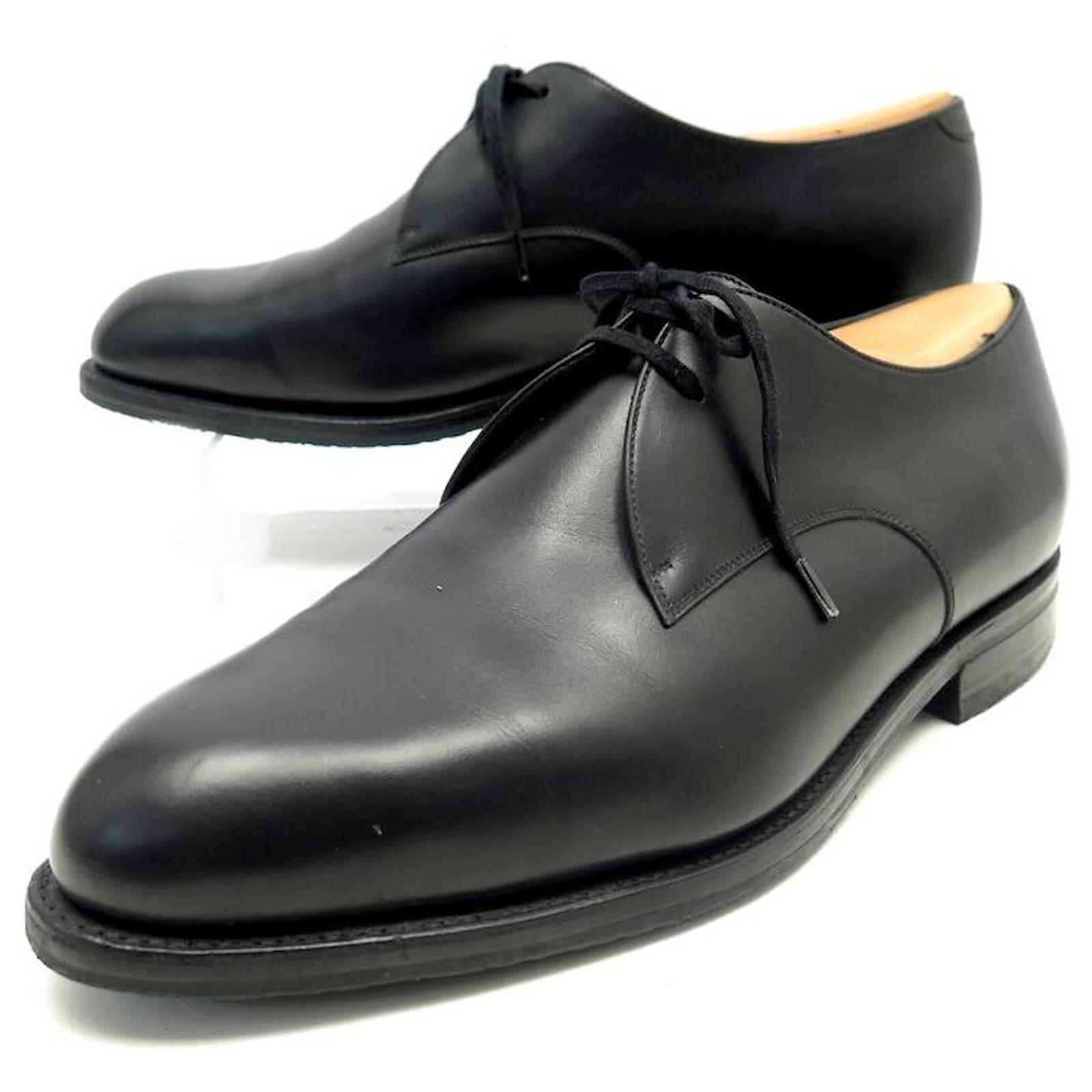CHAUSSURES JM WESTON 371 DERBY OEILLETS CUIR NOIR