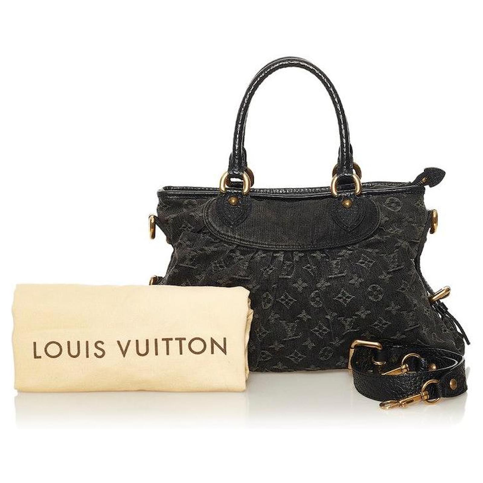 Louis Vuitton - Neo Cabby MM Monogram Denim Noir