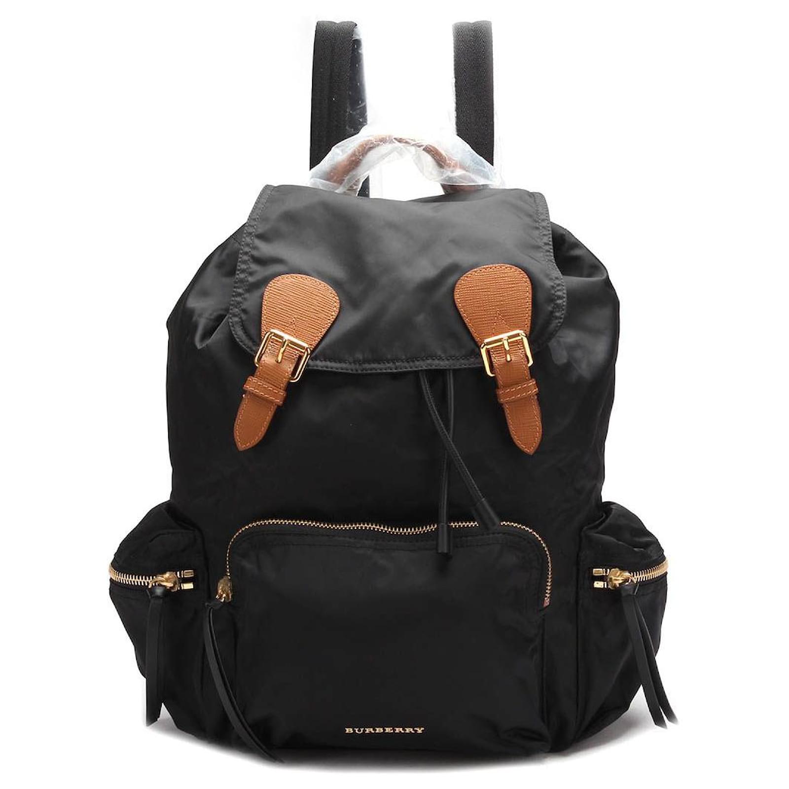 Burberry prorsum nylon top backpack