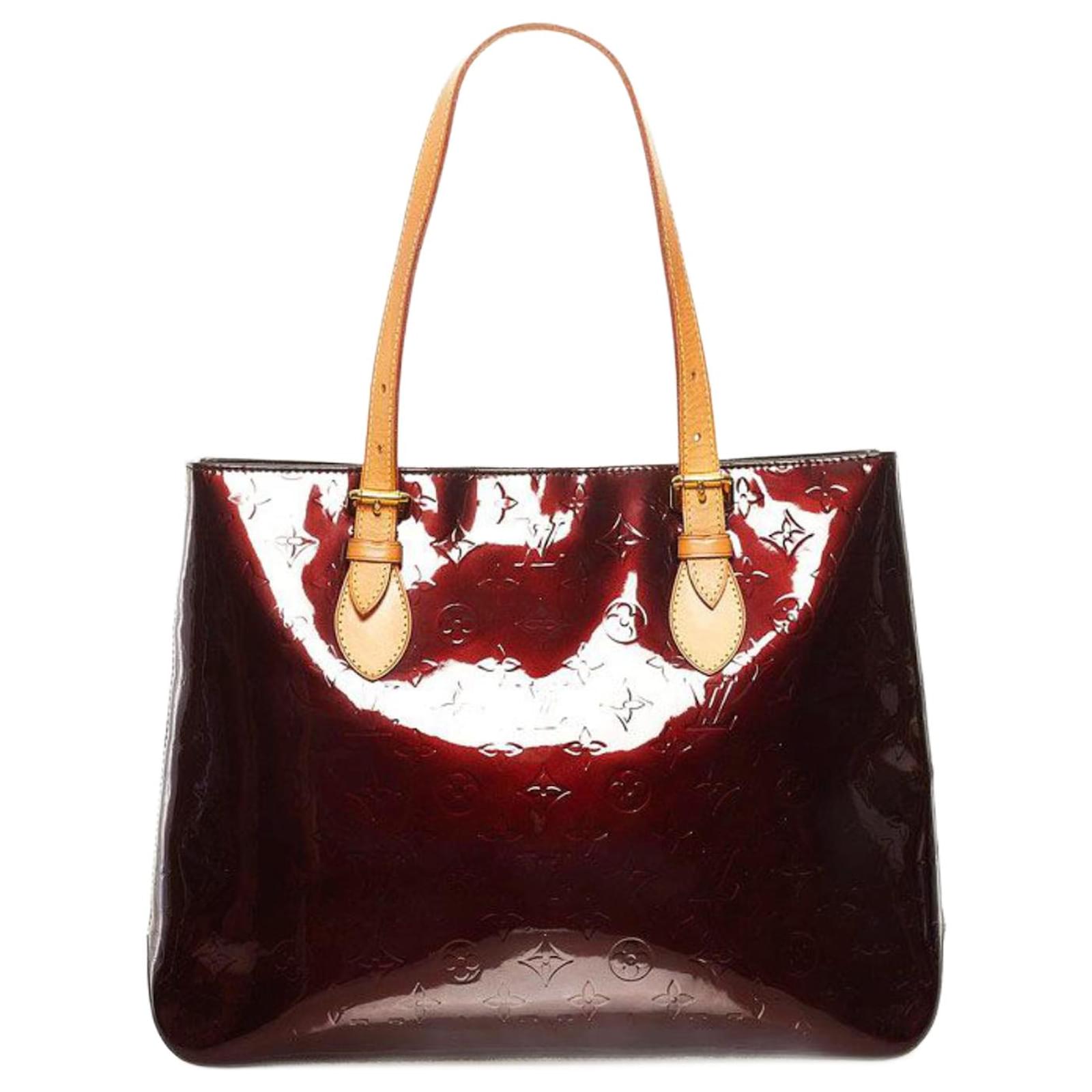 Louis Vuitton Brentwood Patent Leather Shoulder Bag