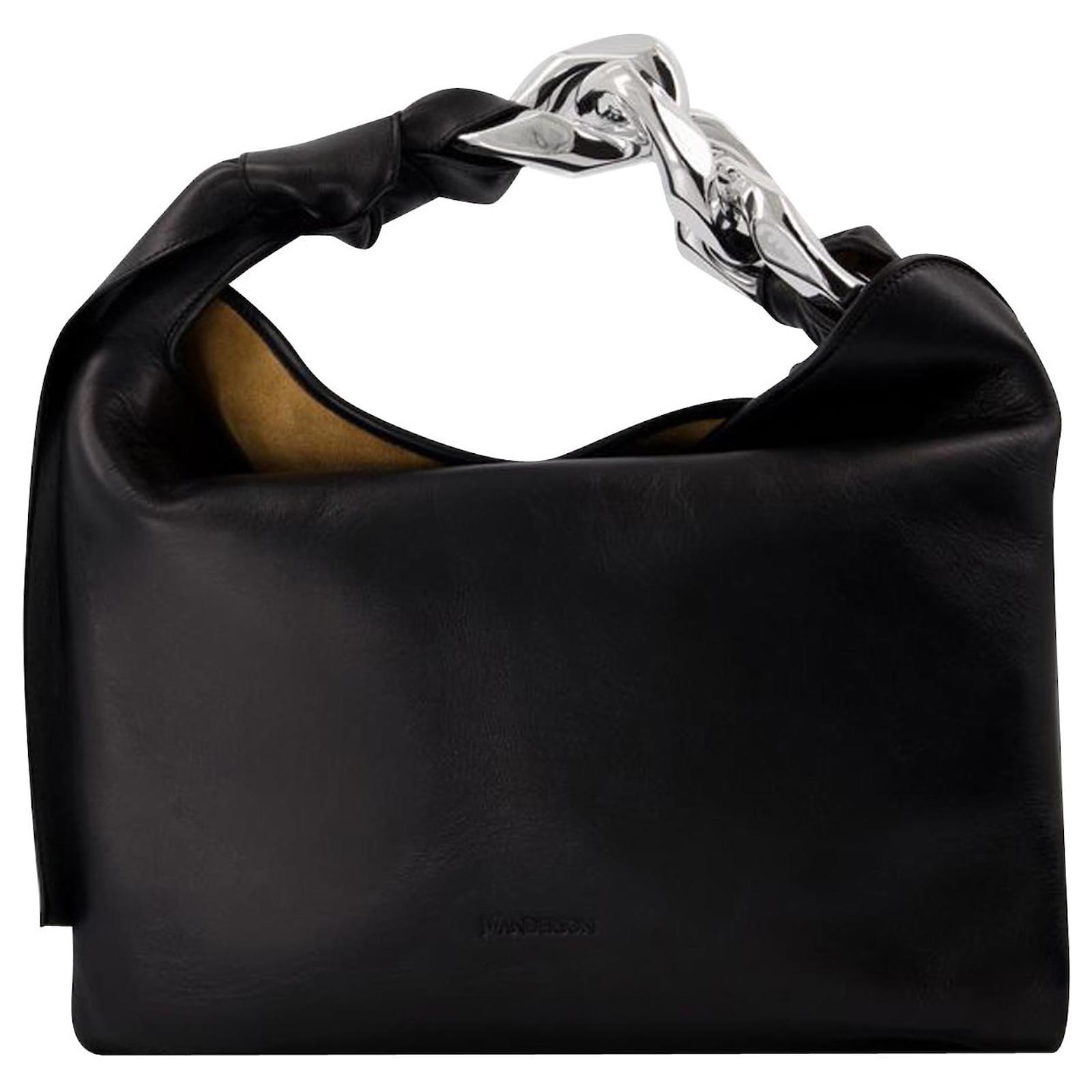 JW Anderson Large Leather Chain Hobo Bag