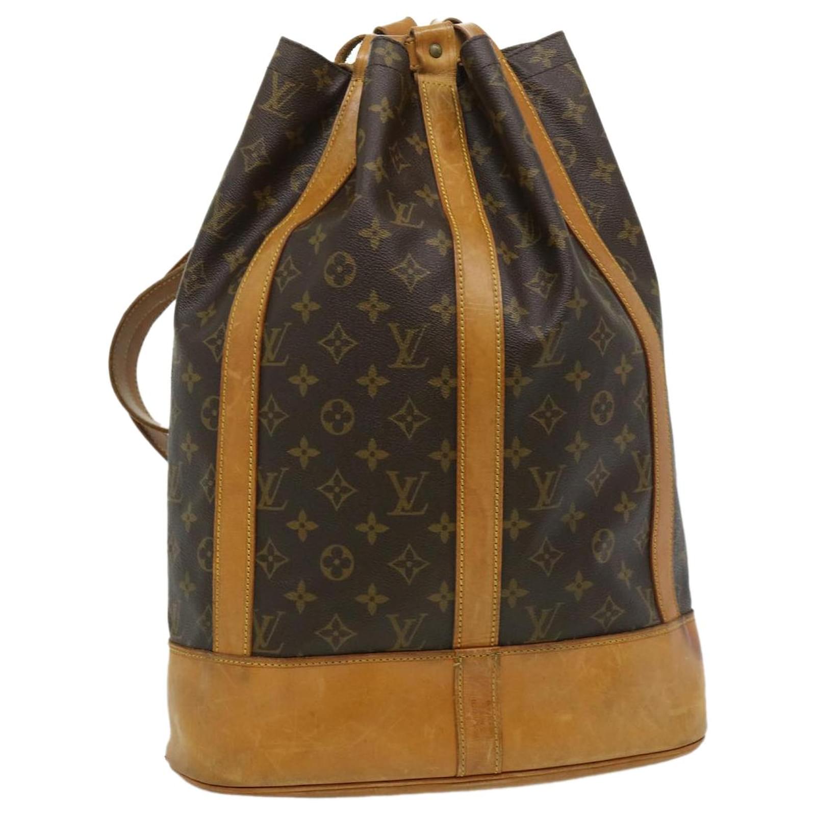 Louis Vuitton Randonnée Braun Leinwand ref.672339 - Joli Closet