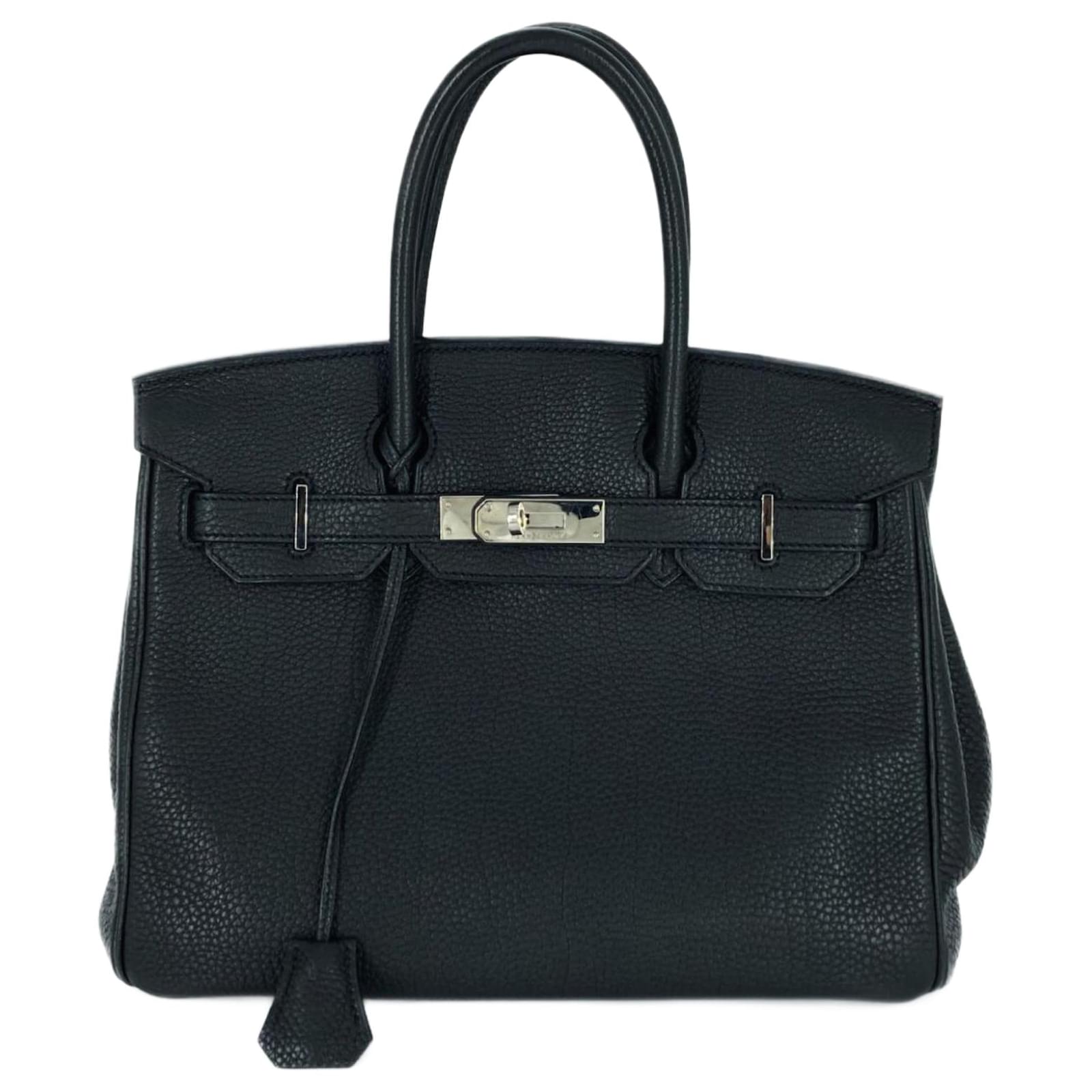 Hermès HERMES BIRKIN Black Leather ref.673235 - Joli Closet