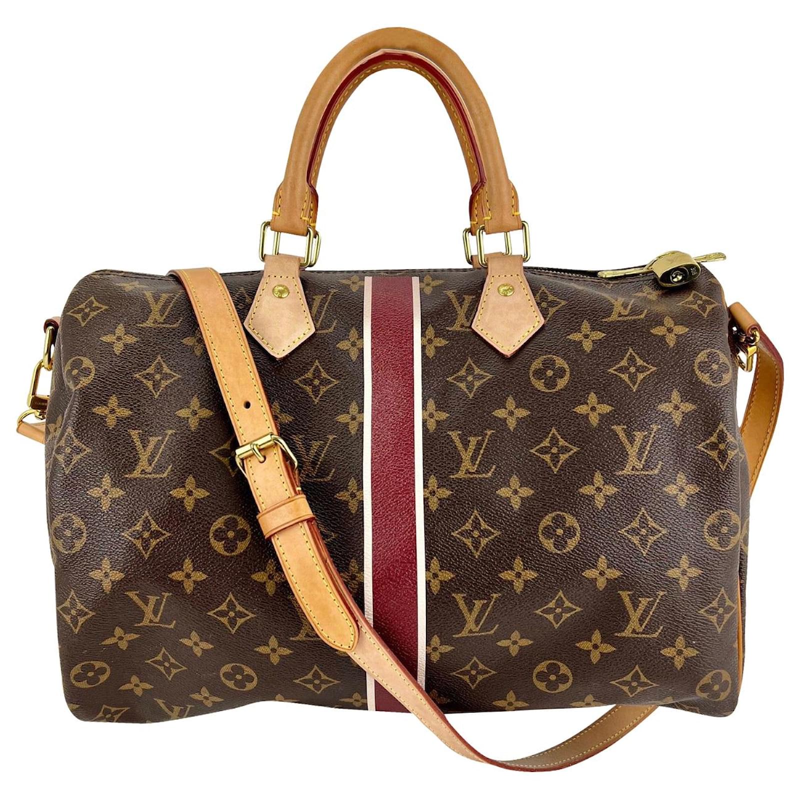 Louis Vuitton LV monogram Brown Leather ref.299724 - Joli Closet