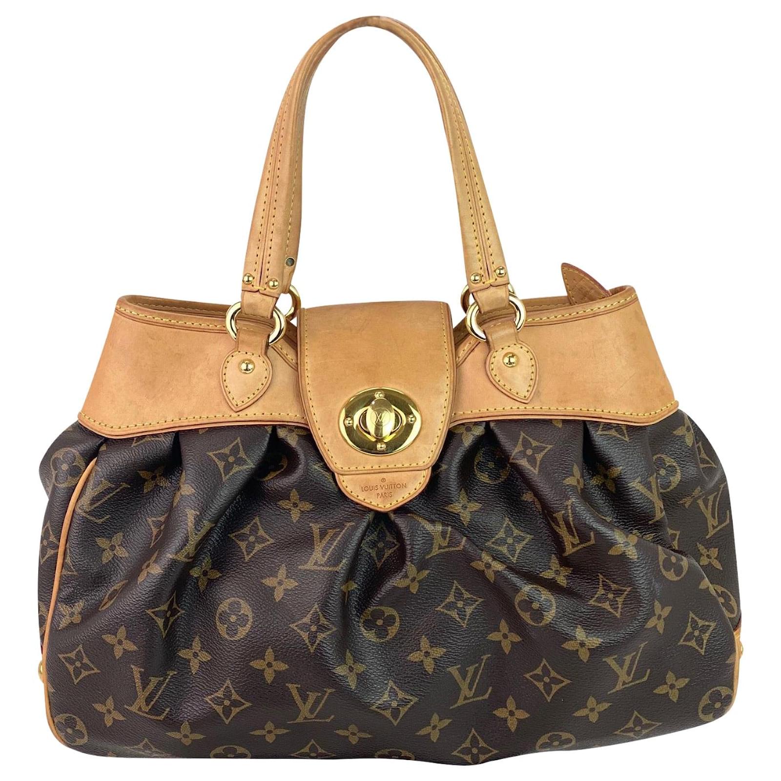 Pre-owned Louis Vuitton Leather Shoulder Bag In Blue