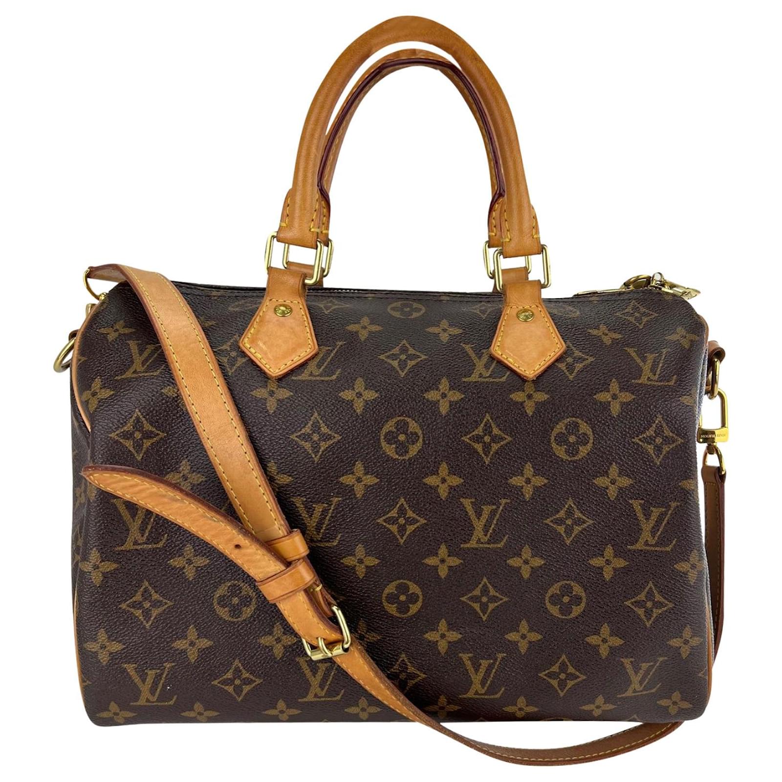 Louis Vuitton speedy Bandouliere 30 Monogram Shoulder Hand Bag