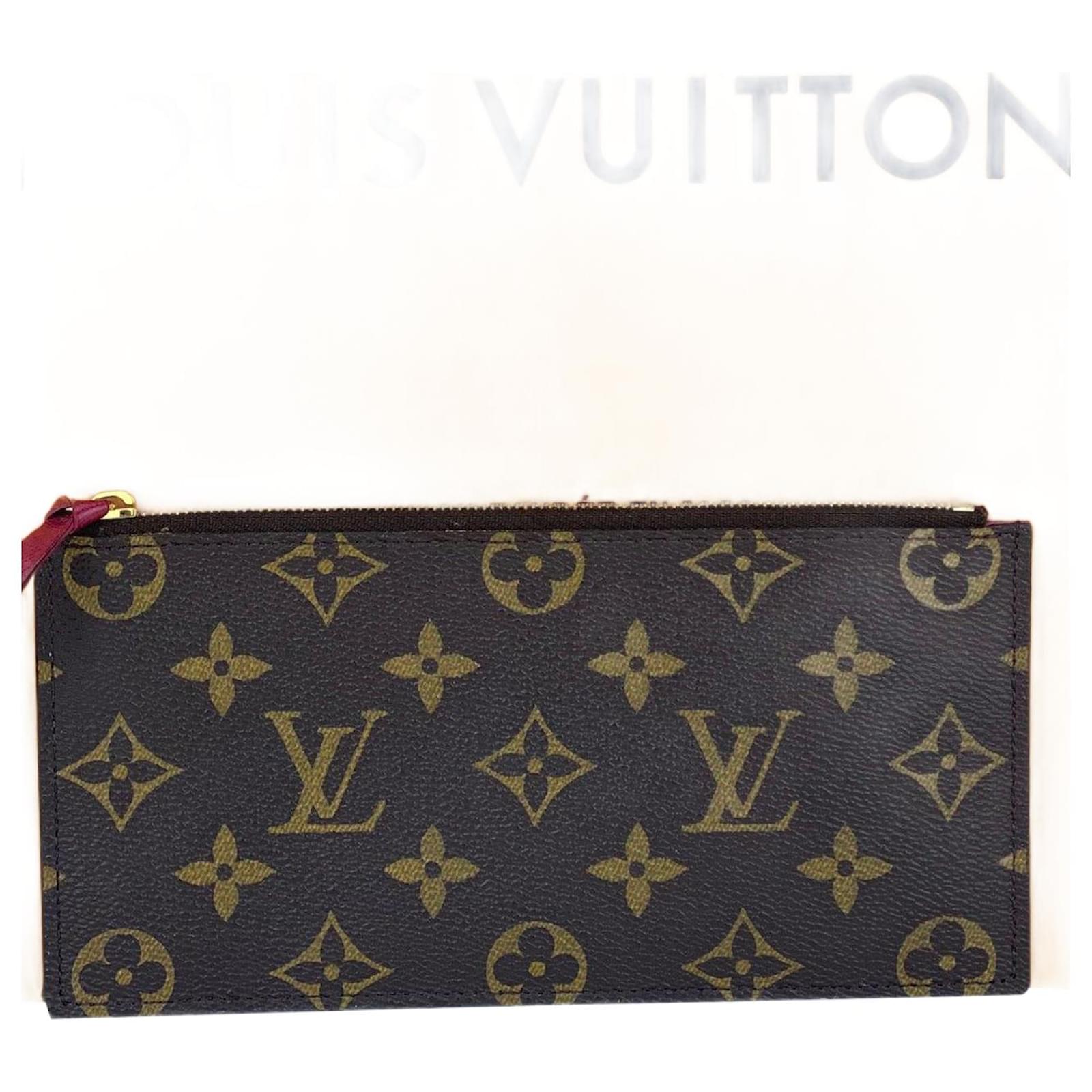 Louis Vuitton, Bags, Louis Vuitton Felicie Pochette Card Holder Insert  Fuchsia