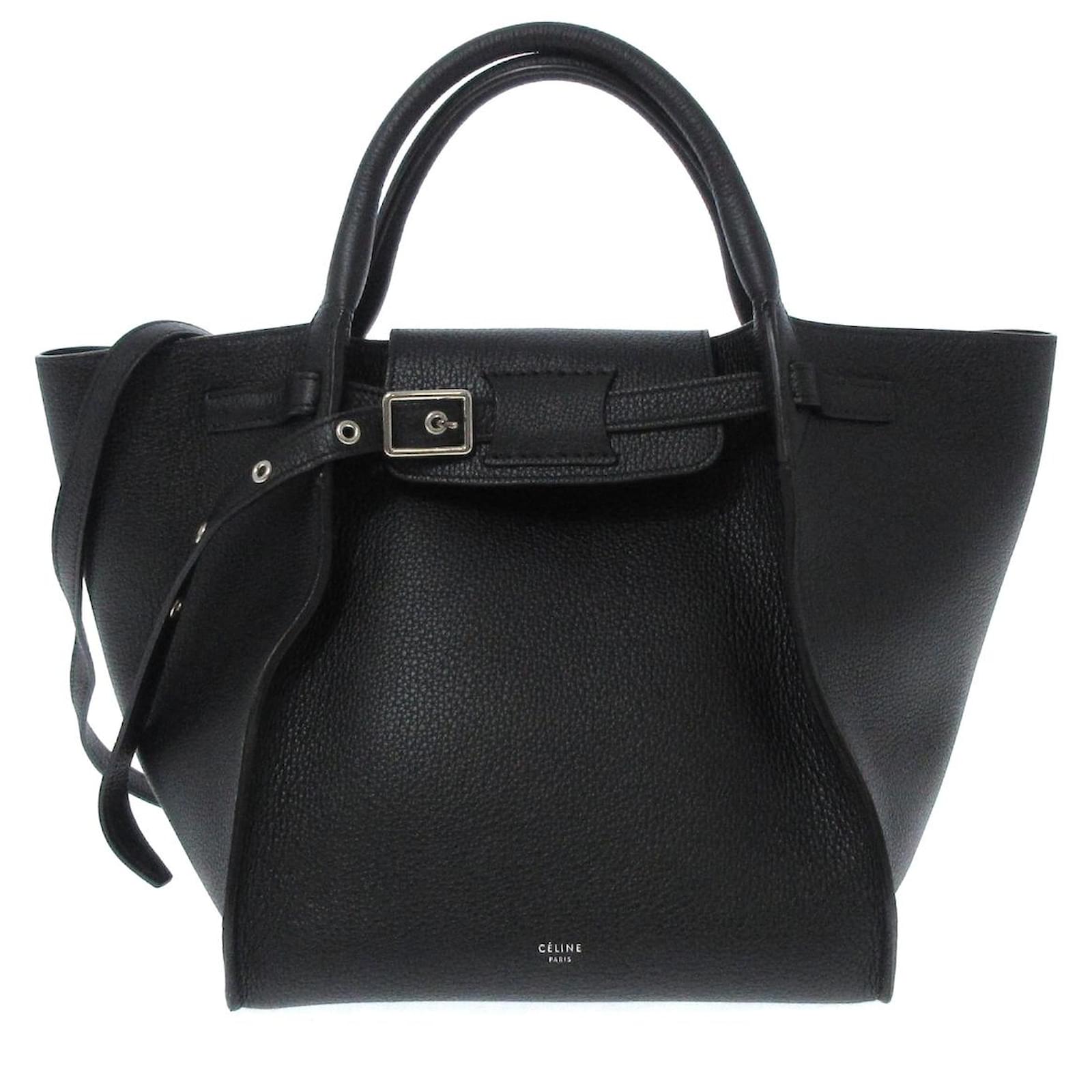 Céline Big Bag Black Leather ref.674710 Joli Closet