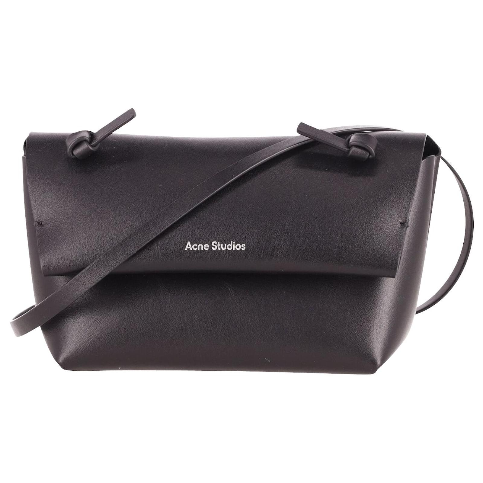 Acne Studios Black Mini Messenger Bag