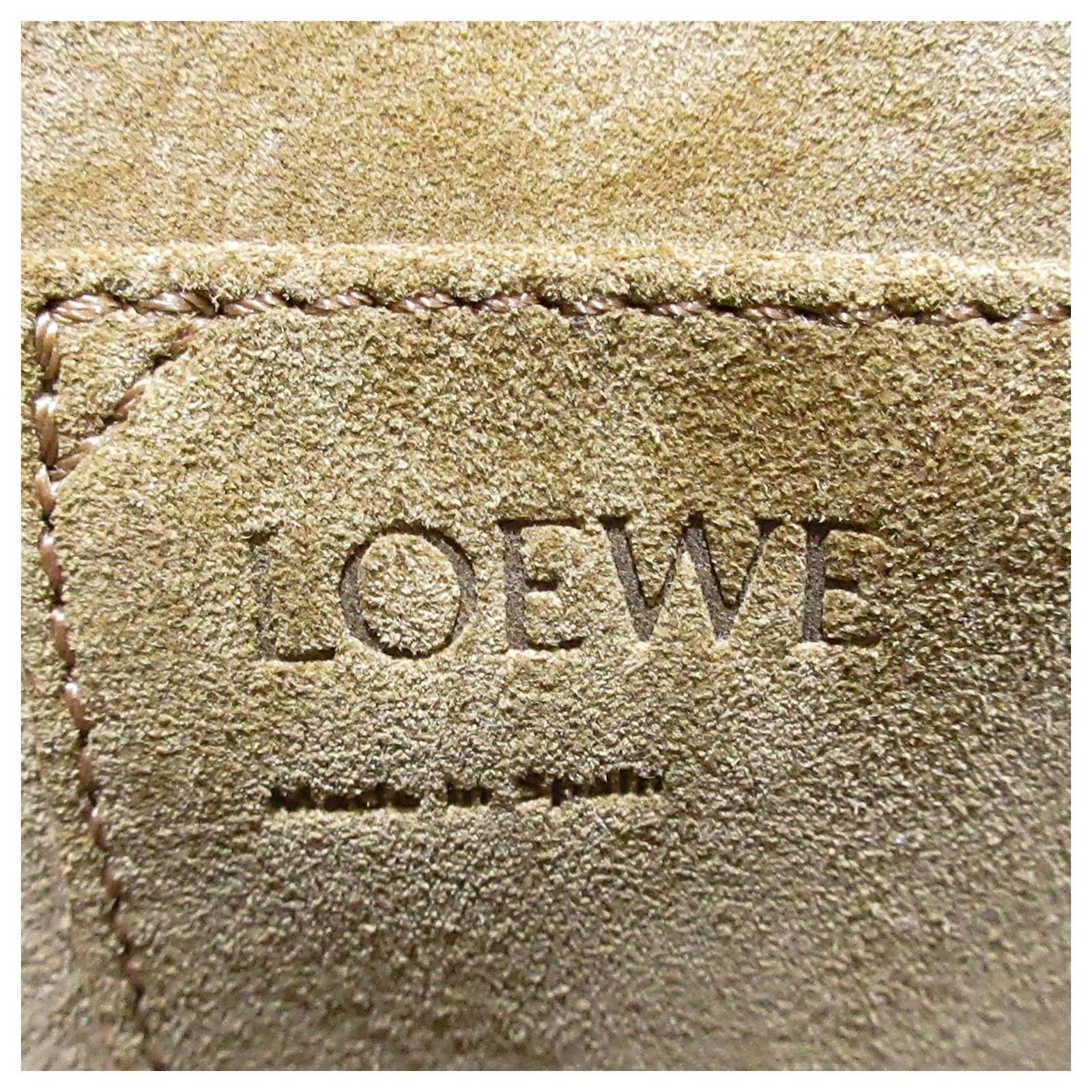 Loewe Balloon Bucket Bag in Brown Tan Leather Beige ref.709873 - Joli Closet