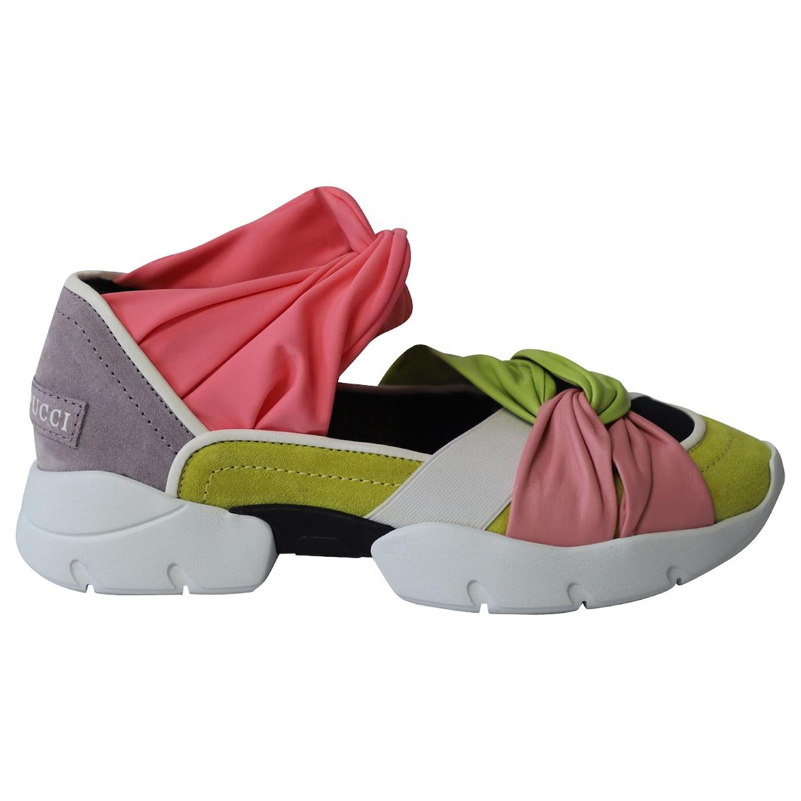 pink emilio pucci sneakers