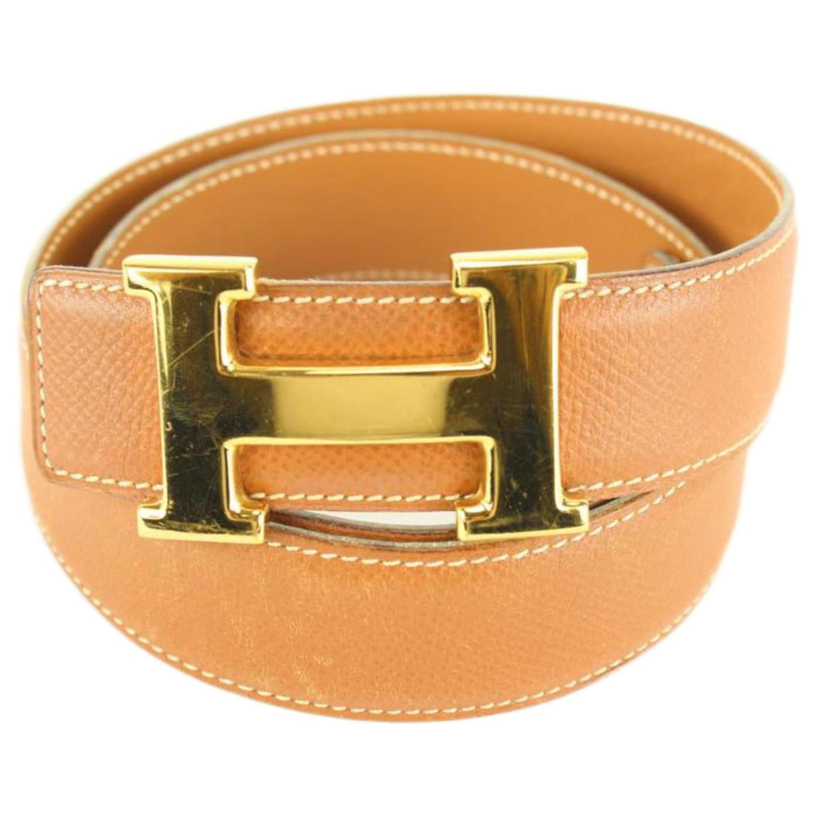 Hermes Belt Constance Buckle H Reversible Size 65