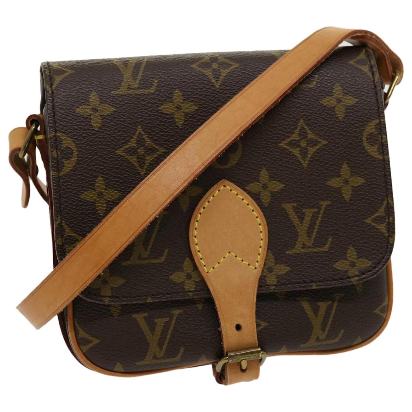 Louis Vuitton Monogram Cartouchiere GM Crossbody Bag 9LZ1021 For