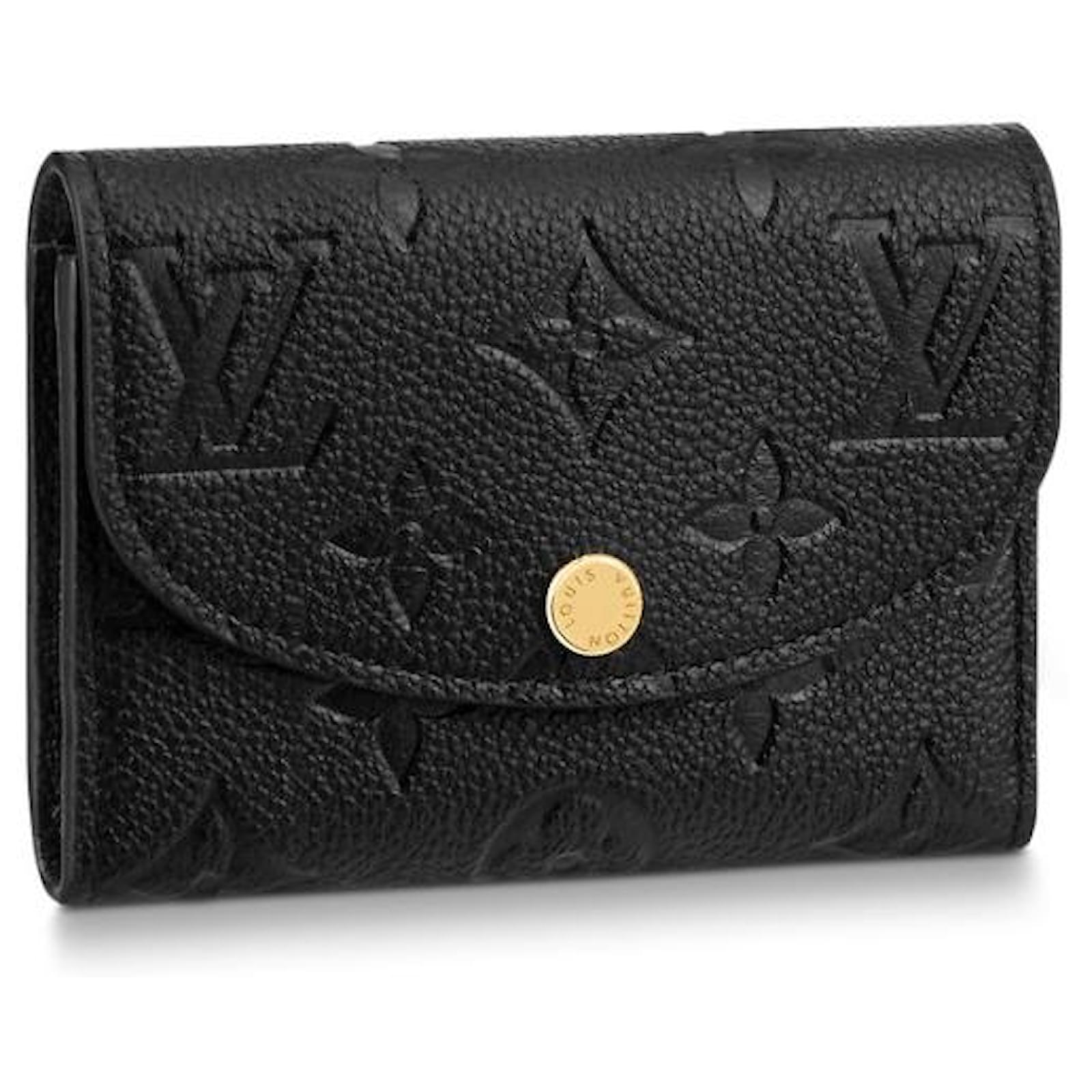 Louis Vuitton LV Rosalie black Leather ref.676535 - Joli Closet