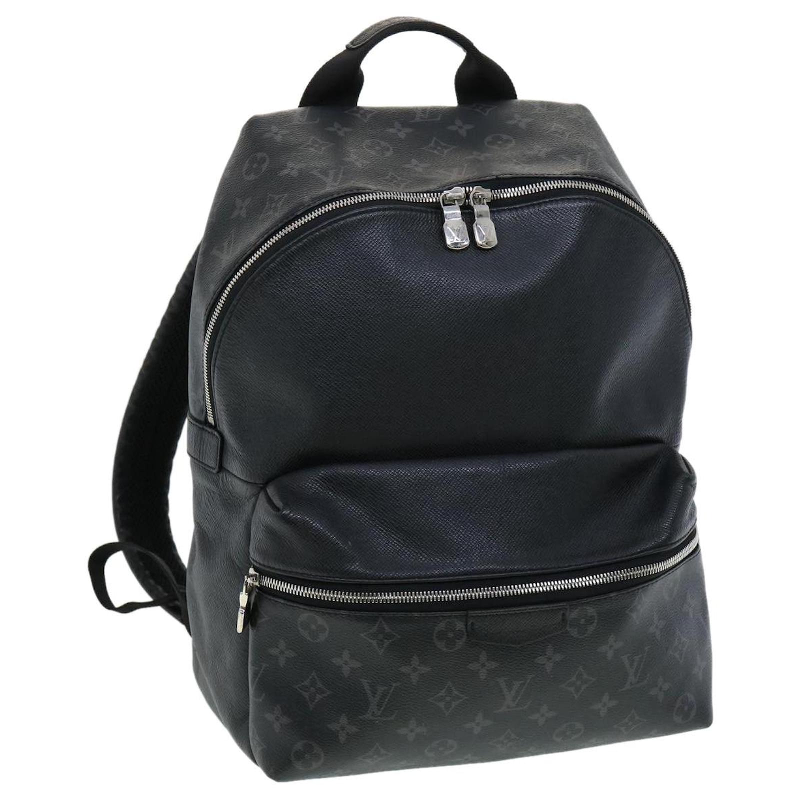 LOUIS VUITTON Taigalama DiscoveryBackpack Backpack Black