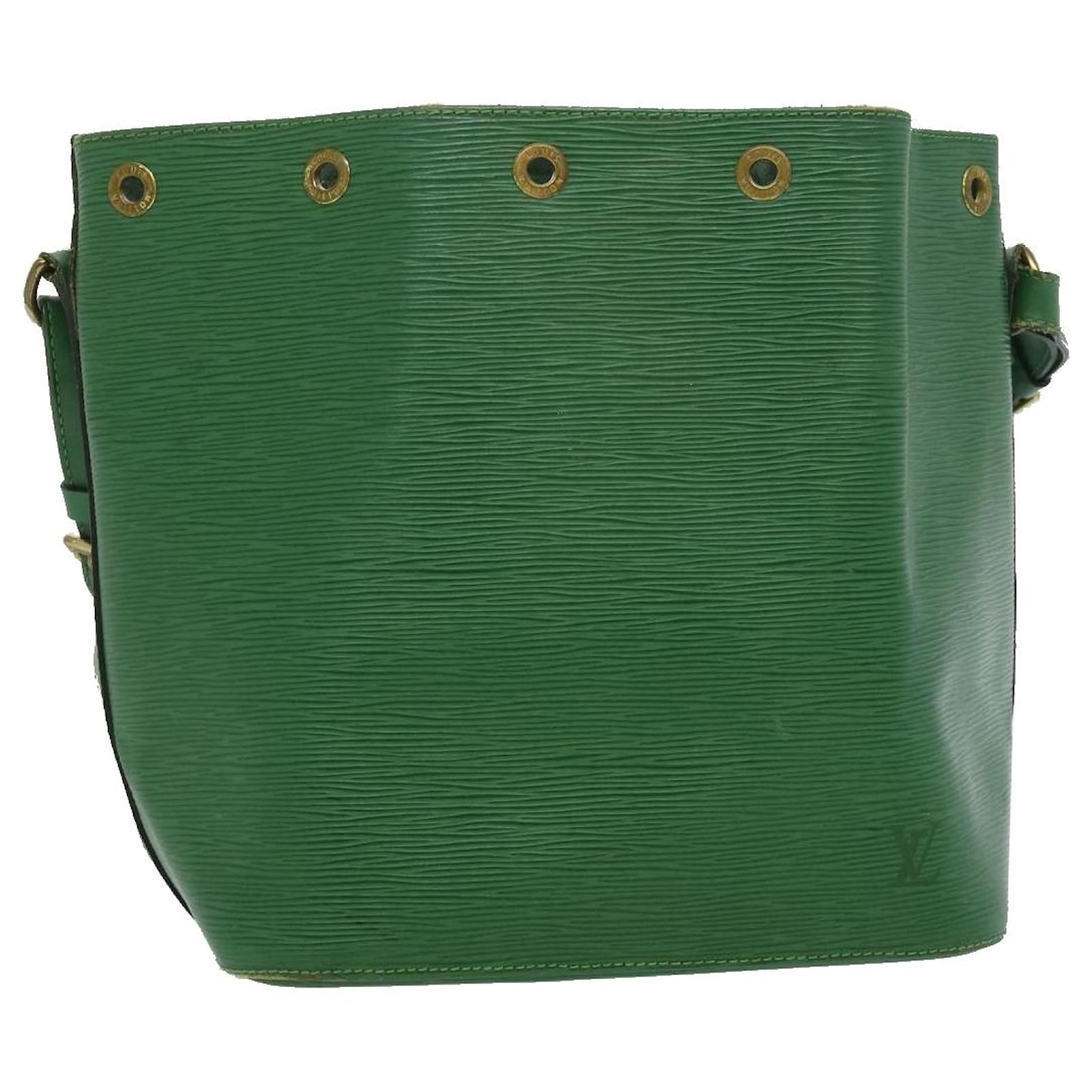 Louis Vuitton Green Epi Petit Noe Bag