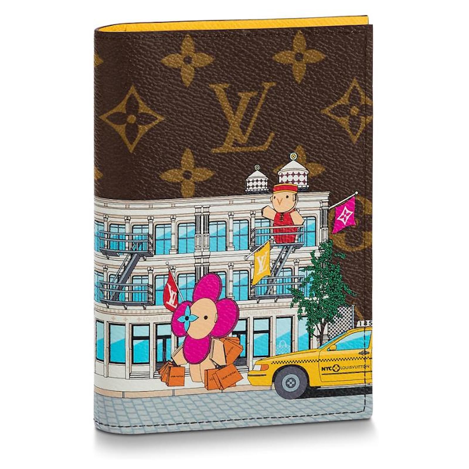 Louis Vuitton Monogram Passport Cover Christmas Animation 2022