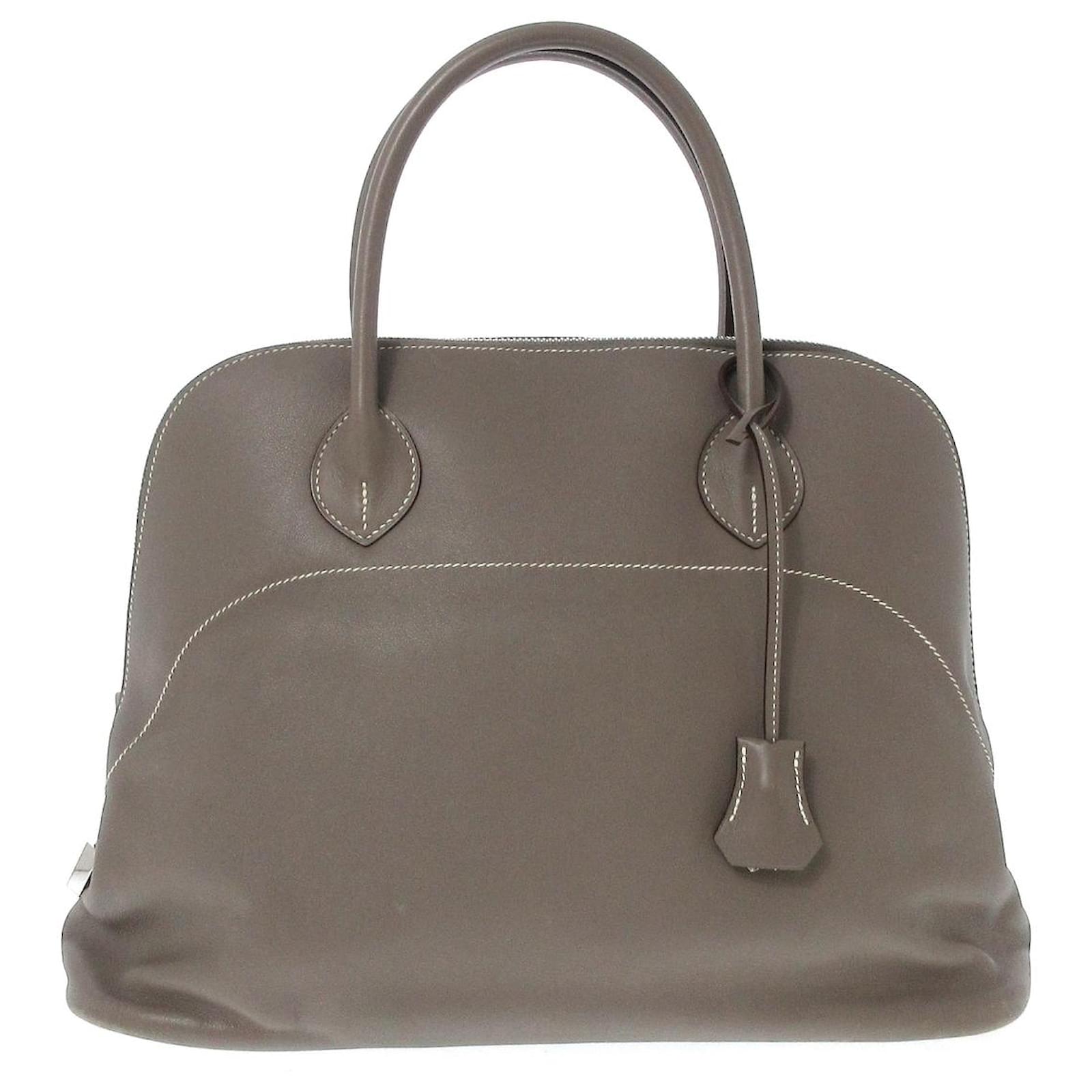 Hermès Hermes Bolide Grey Leather ref.677181 - Joli Closet