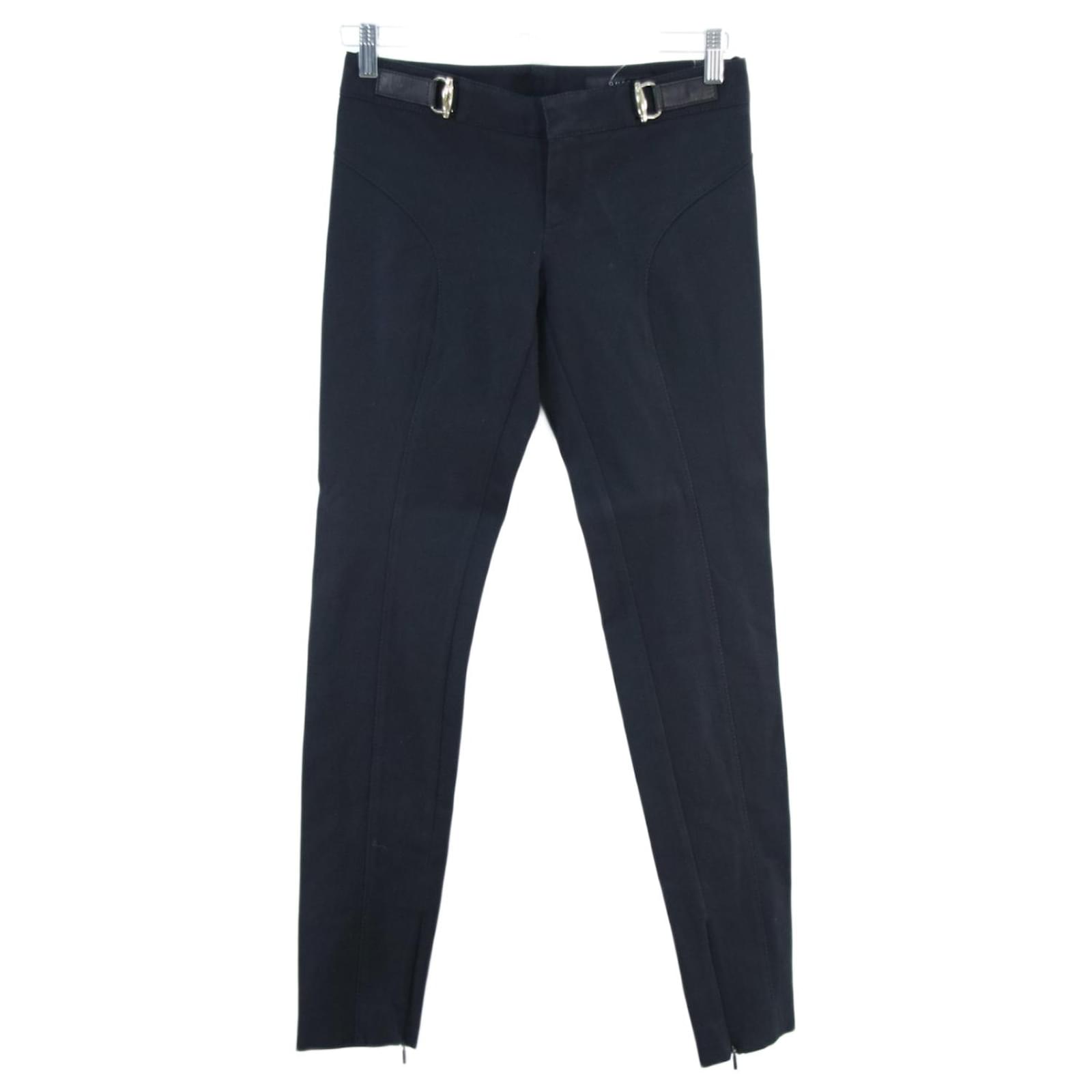 Gucci pants 36 Black Wool ref.677679 Joli Closet