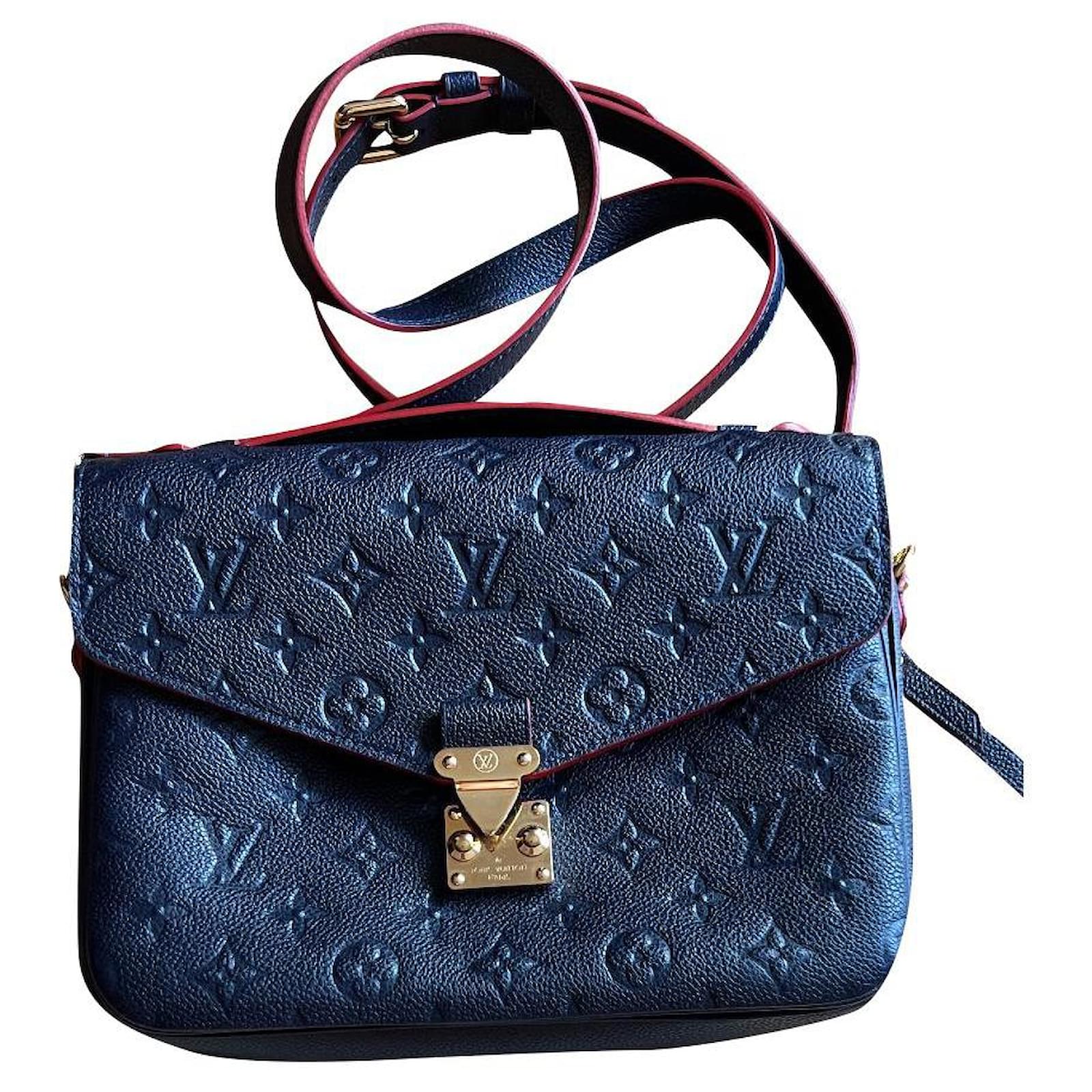 Louis Vuitton Baby Pink Monogram Empreinte Pochette Metis Bag Louis Vuitton  | The Luxury Closet