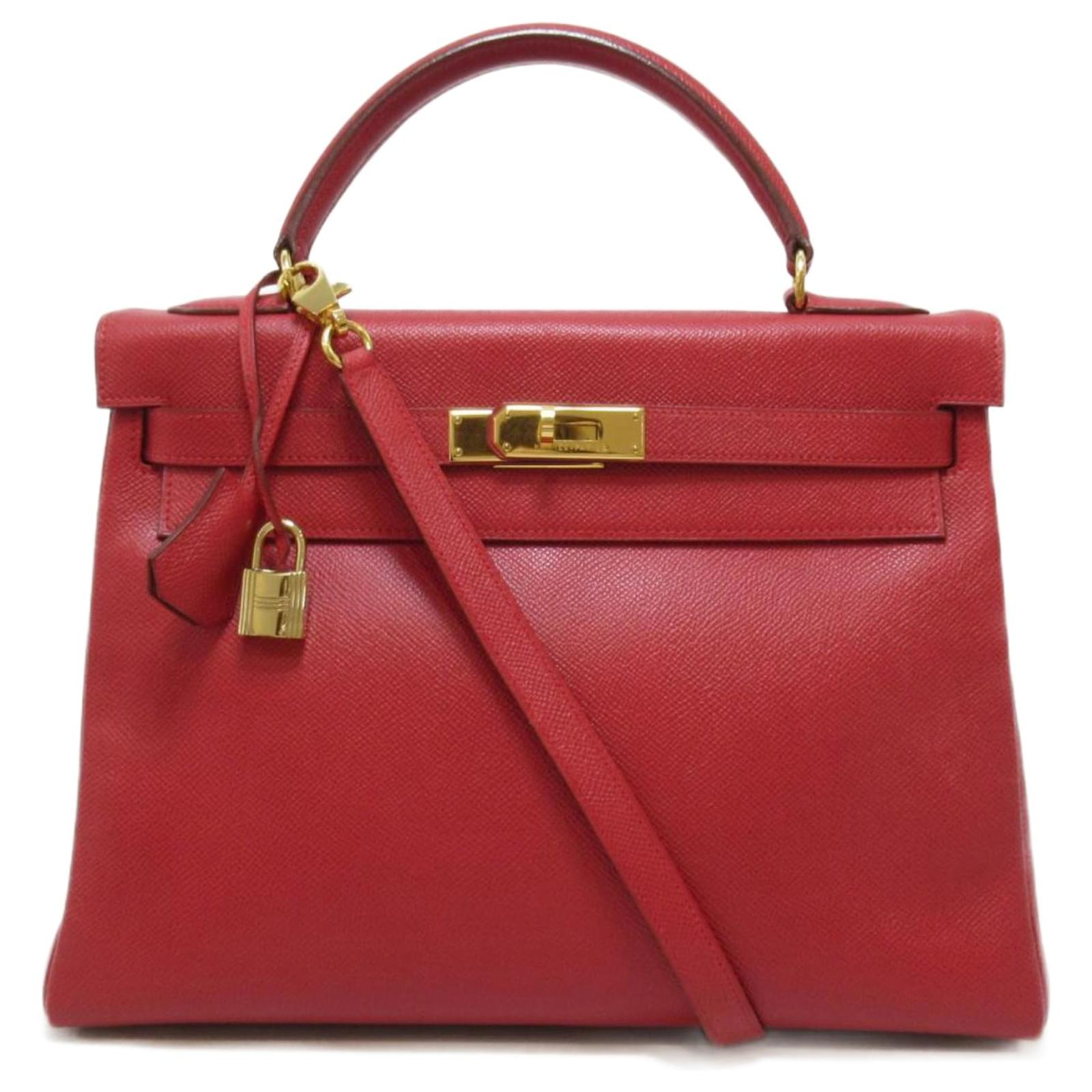 Hermès hermes kelly Red Leather ref.678033 - Joli Closet