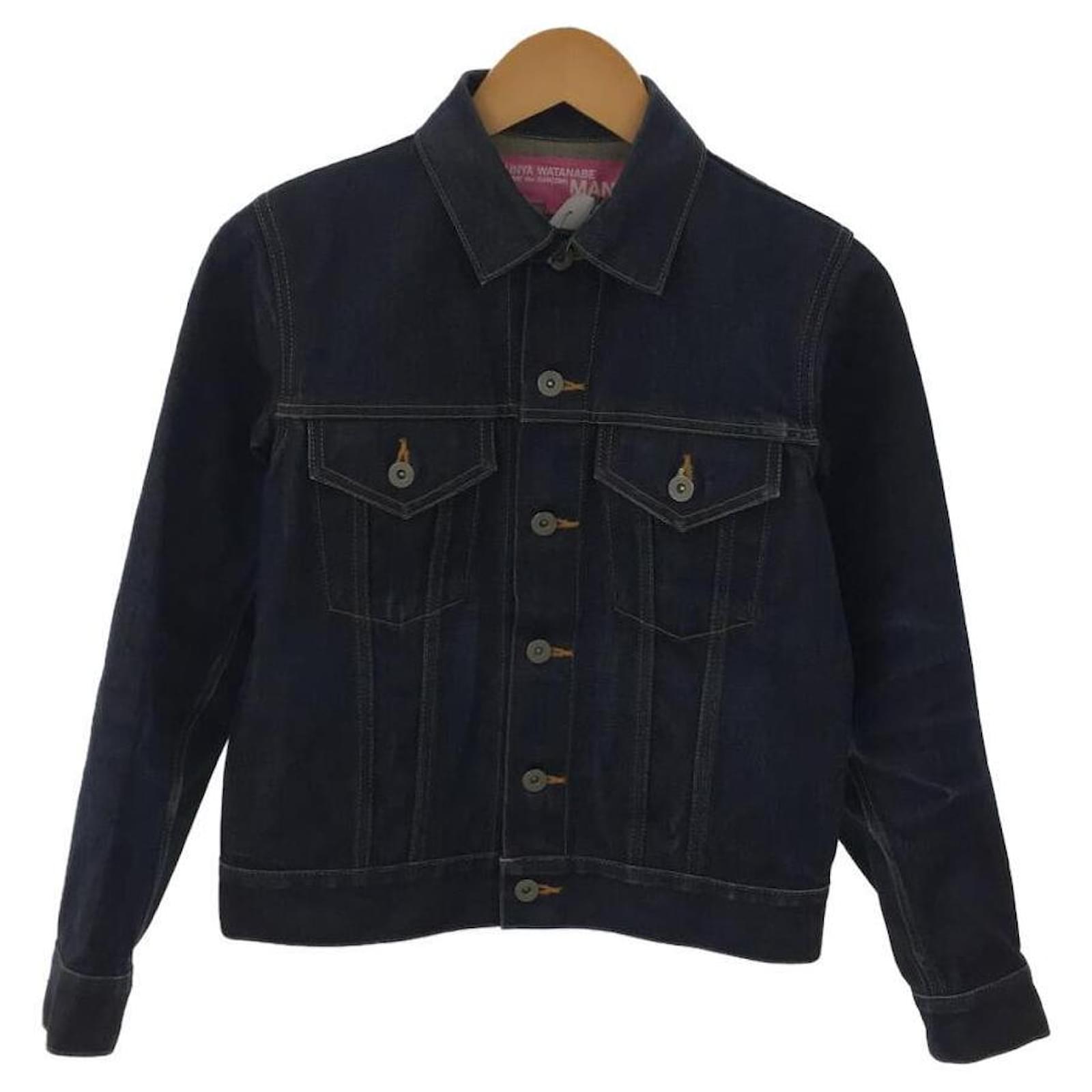 Junya Watanabe Denim Jacket Navy blue Cotton ref.679847 - Joli Closet