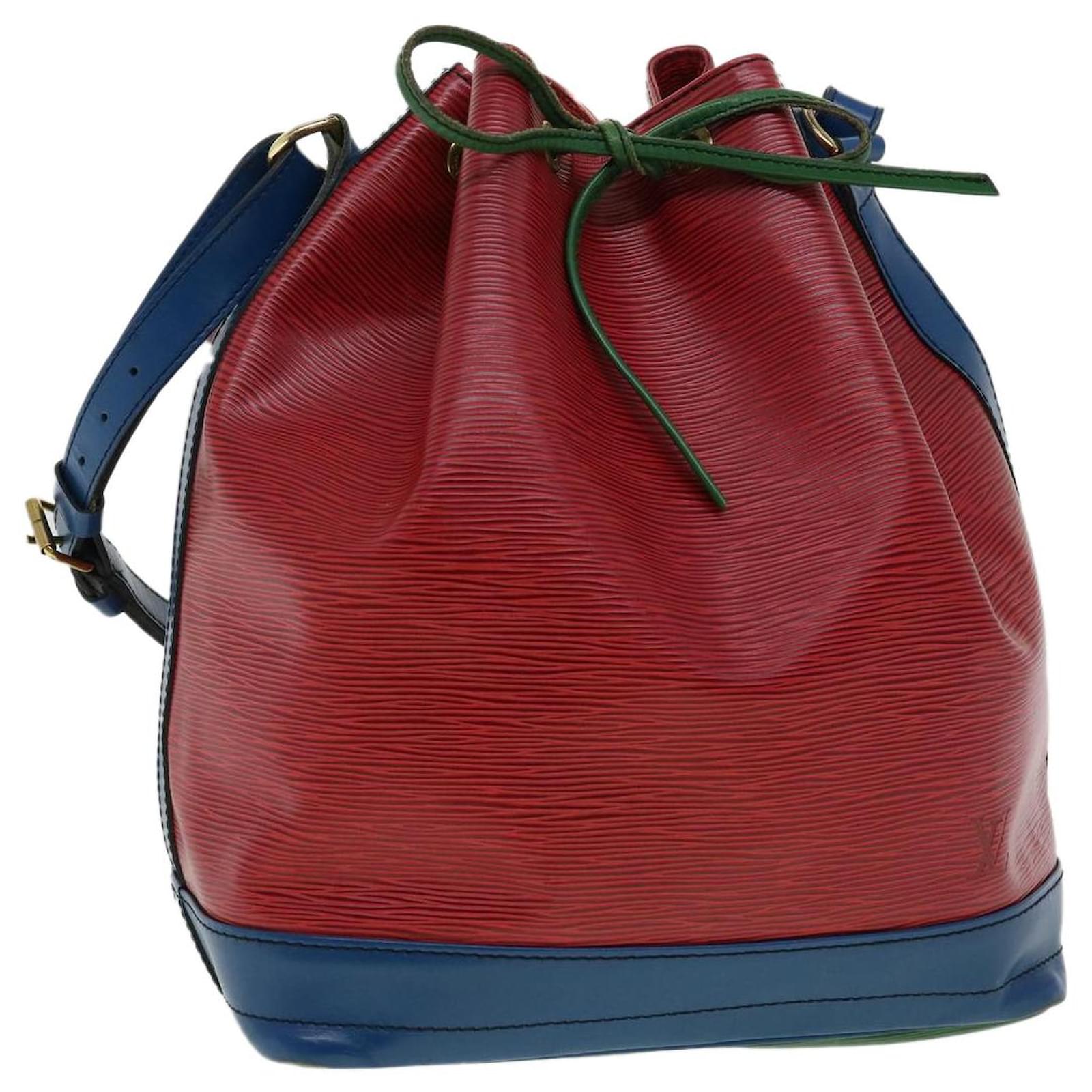 Louis Vuitton Epi Neonoe Bicolor Shoulder Bag Red/Blue Leather
