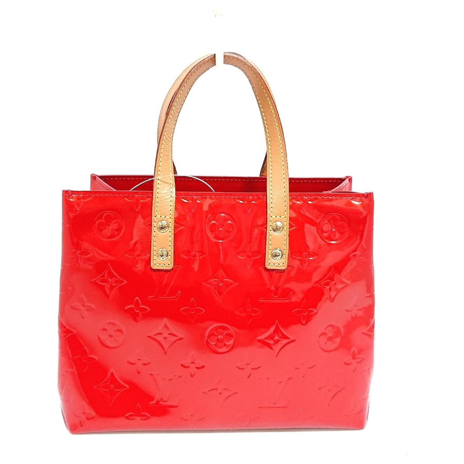 Louis Vuitton Reade Red Leather ref.680286 - Joli Closet