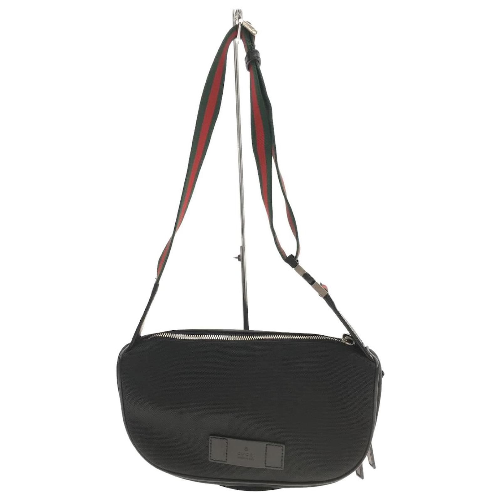 Gucci Waist bag Black Cotton ref.680287 Joli Closet