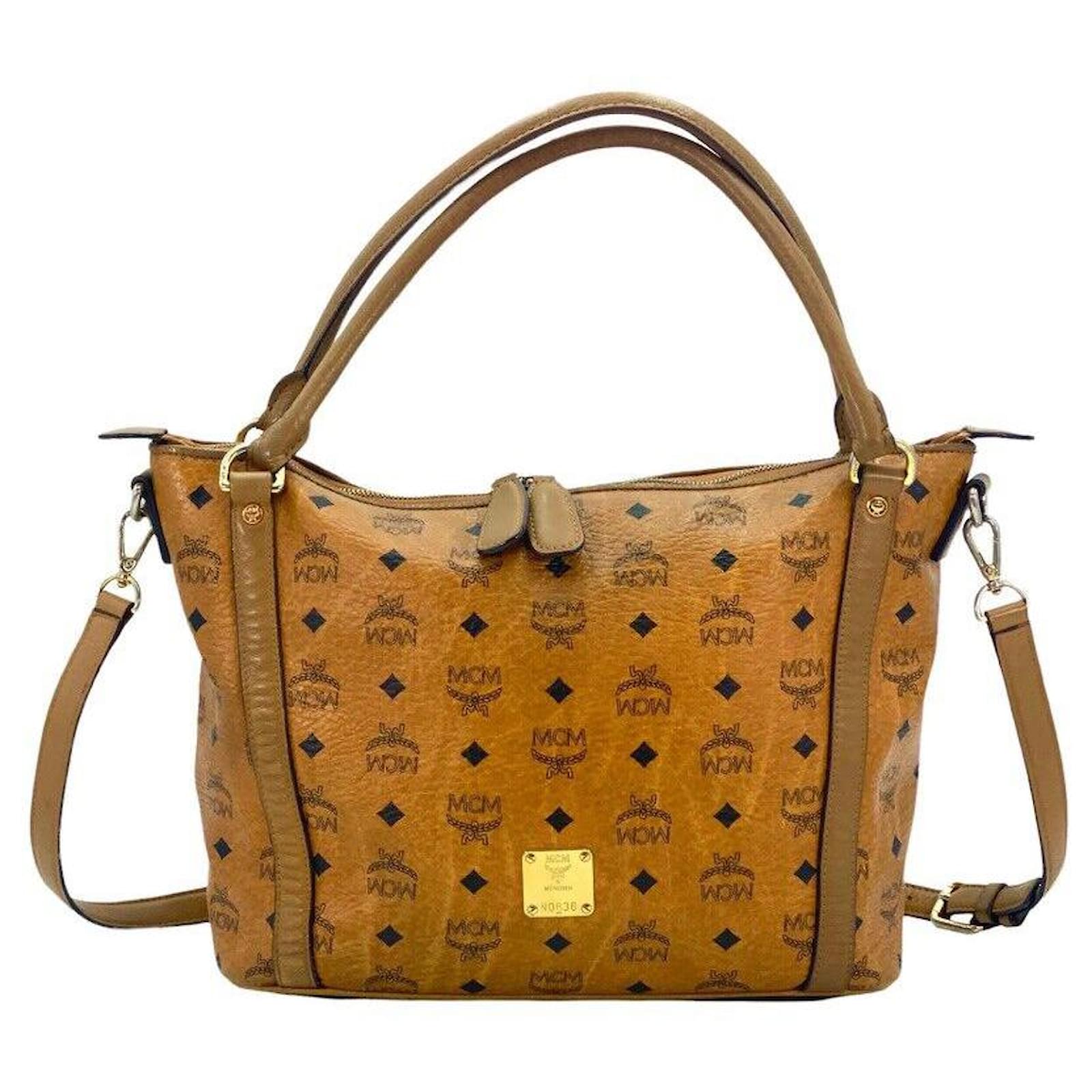 Mcm Visetos Shoulder Bag