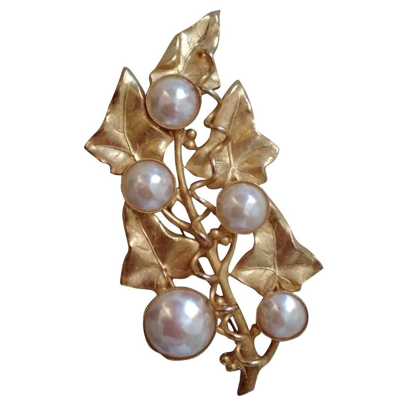 Collier Vintage à Breloques Signé Philippe Ferrandis, Occasion Avec Légères Traces D'usure