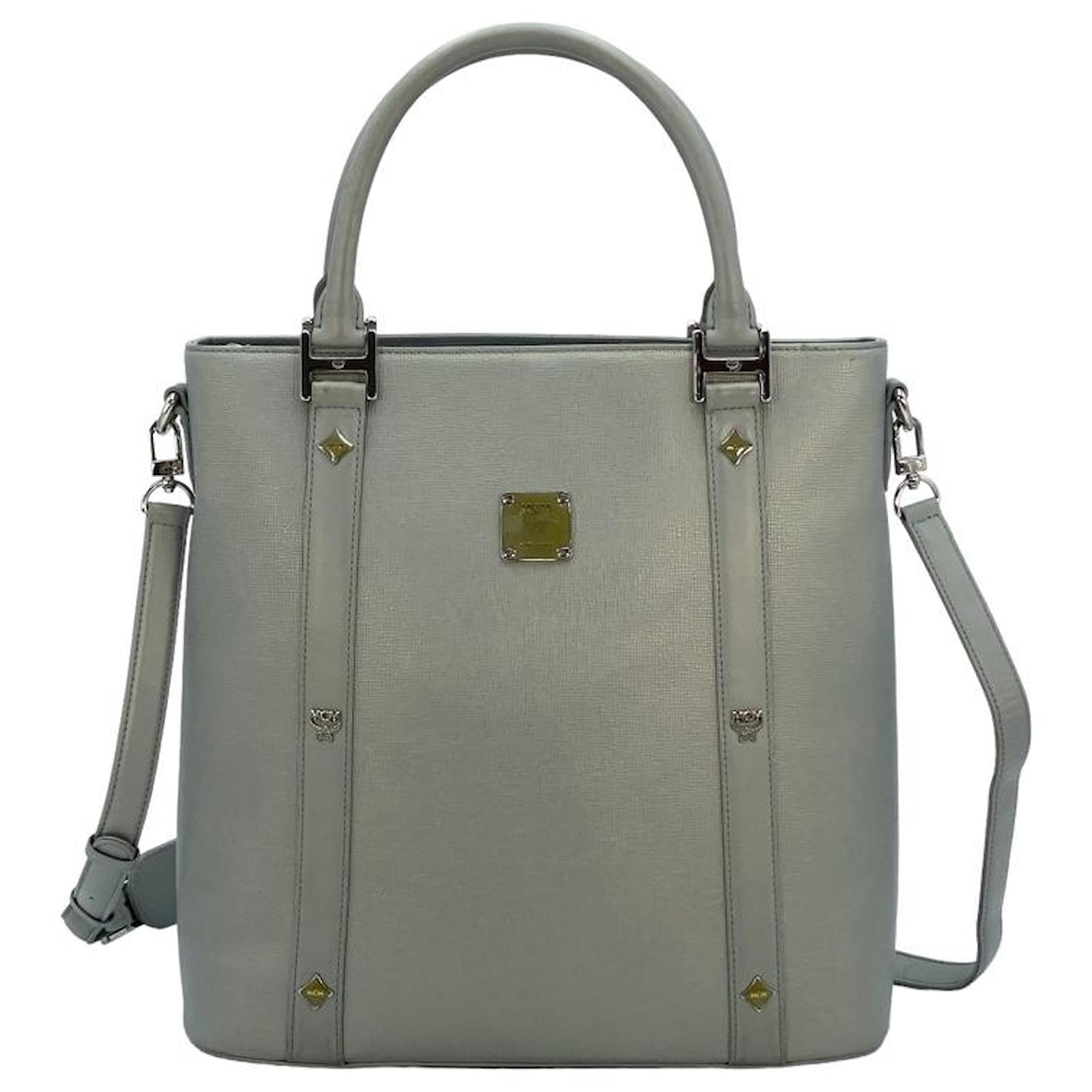 Mcm discount silver bag