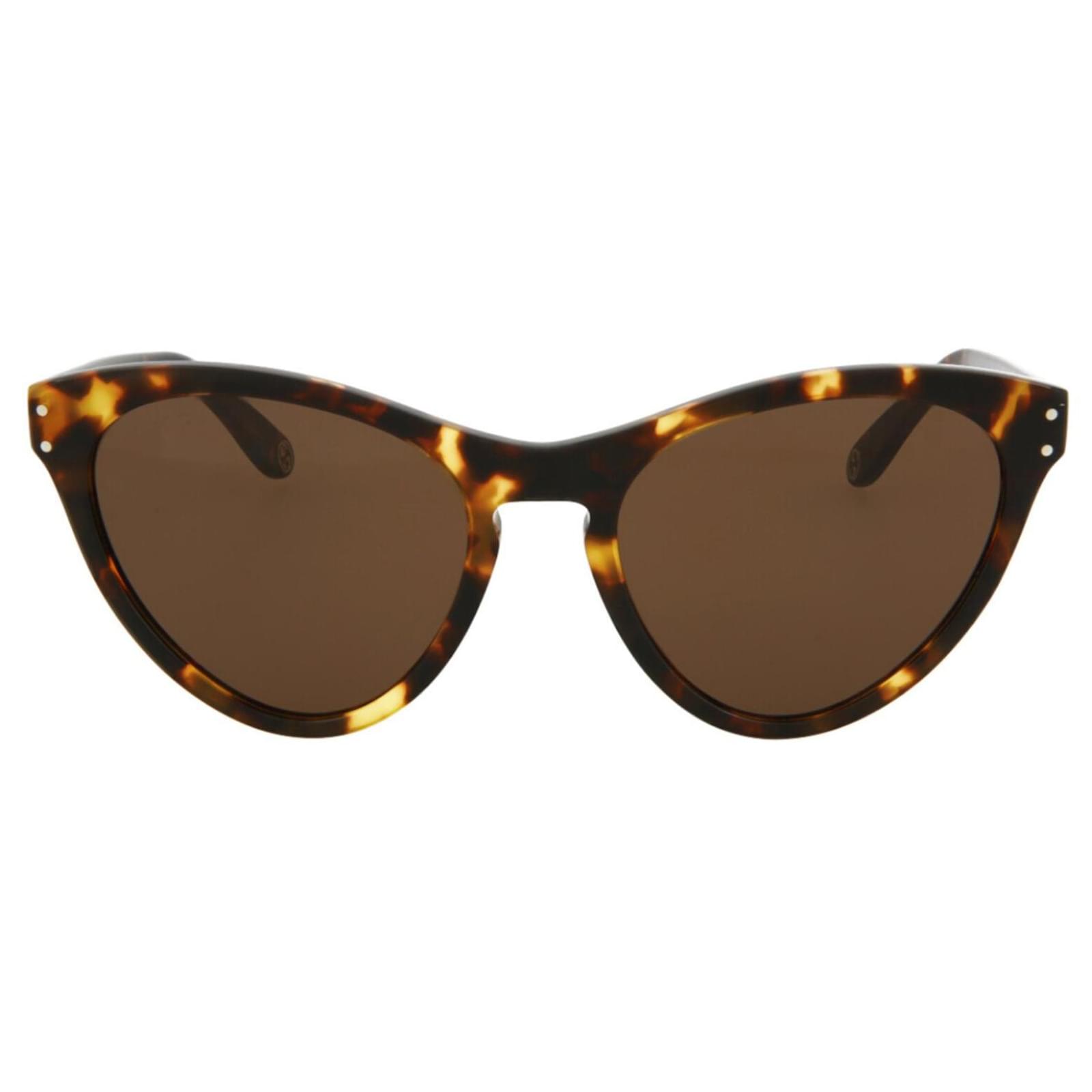 Police Brown Cellulose Acetate Sunglasses