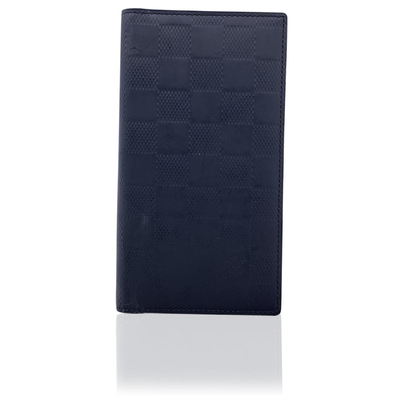 Louis Vuitton Vintage - Taiga Portefeuille Brazza Bi-Fold Long Wallet -  Black - Taiga Leather Wallet - Luxury High Quality