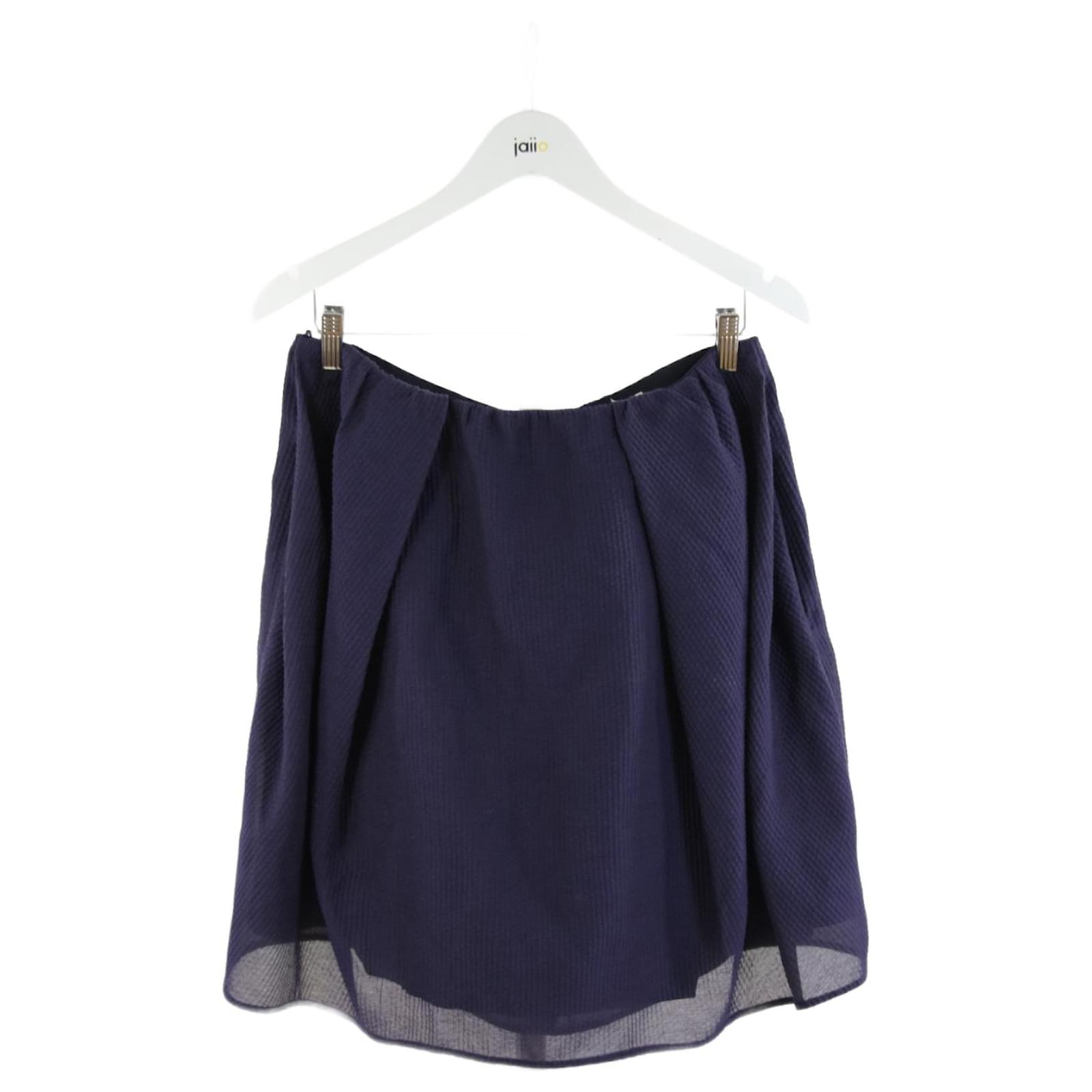 Jupe Carven 42 Coton Violet ref.682863 Joli Closet