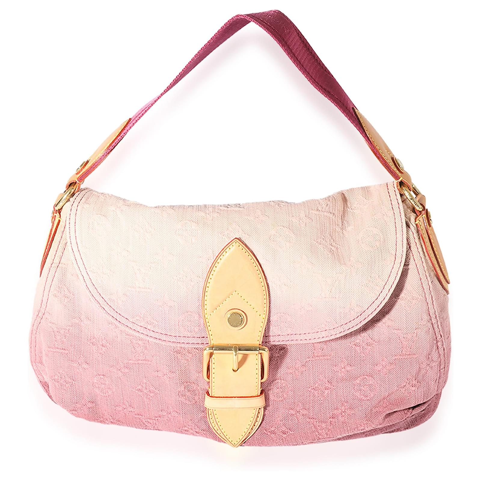 Louis Vuitton Fauviste Denim Monogram Sunshine Shoulder Bag Pink ref.683138  - Joli Closet