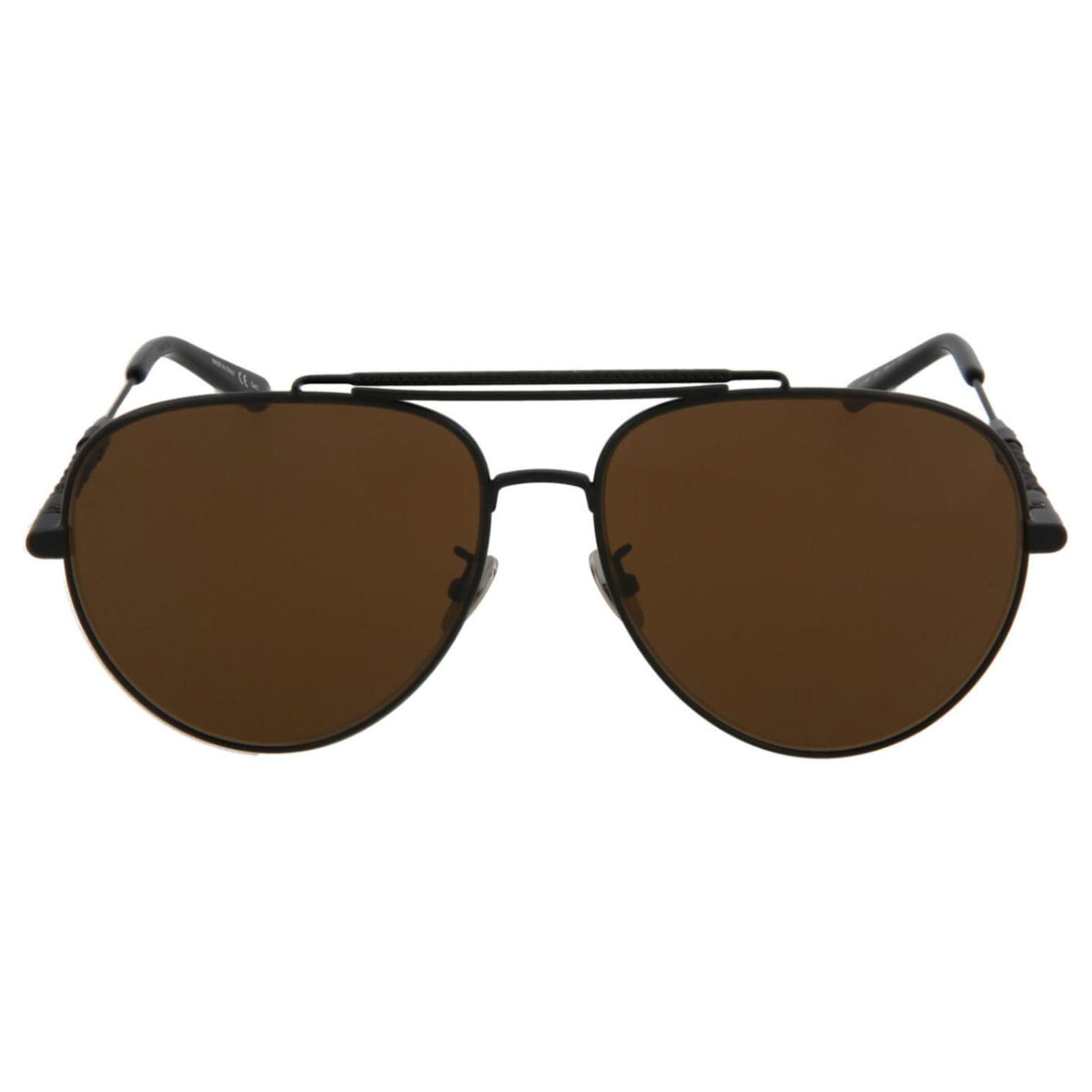 Bottega Veneta - Aviator-Style Metal Sunglasses - Black Bottega Veneta
