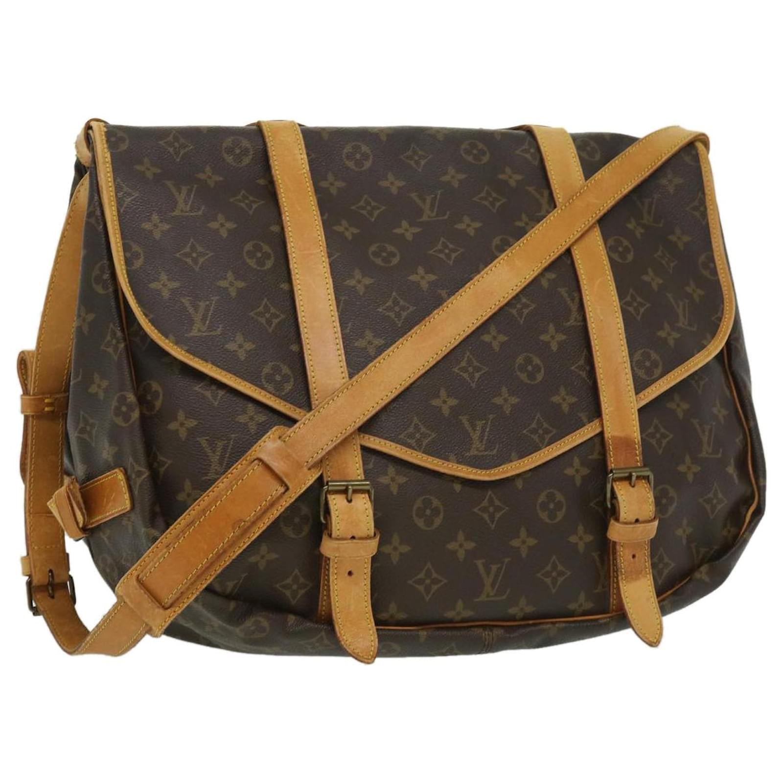 LOUIS VUITTON Monogram Saumur 43 Shoulder Bag