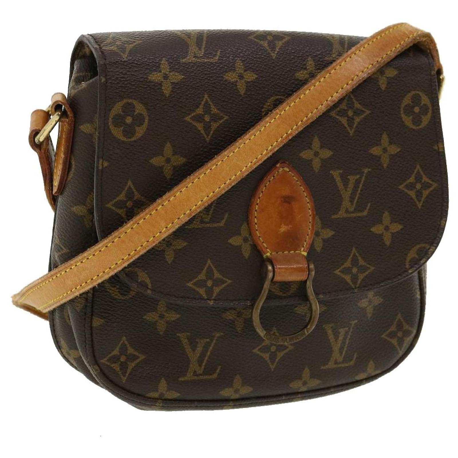 LOUIS VUITTON Monogram Saint Cloud MM Shoulder Bag