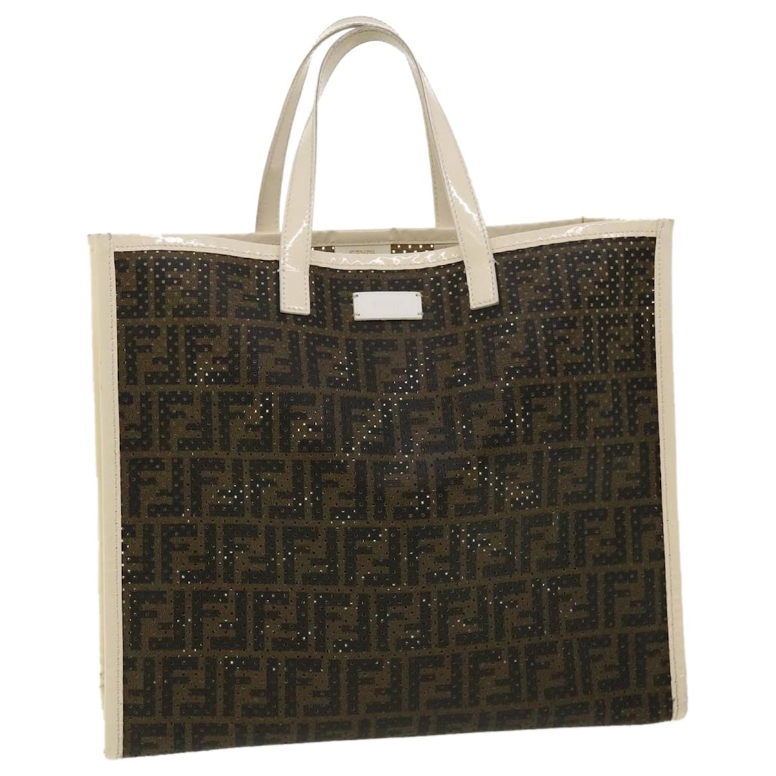 Fendi zucca deals tote bag