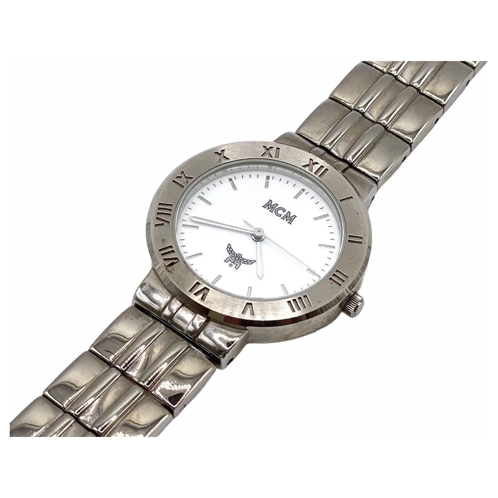 MCM LADIES WRISTWATCH AM.LINE 6991 Silver hardware ref.JC684168