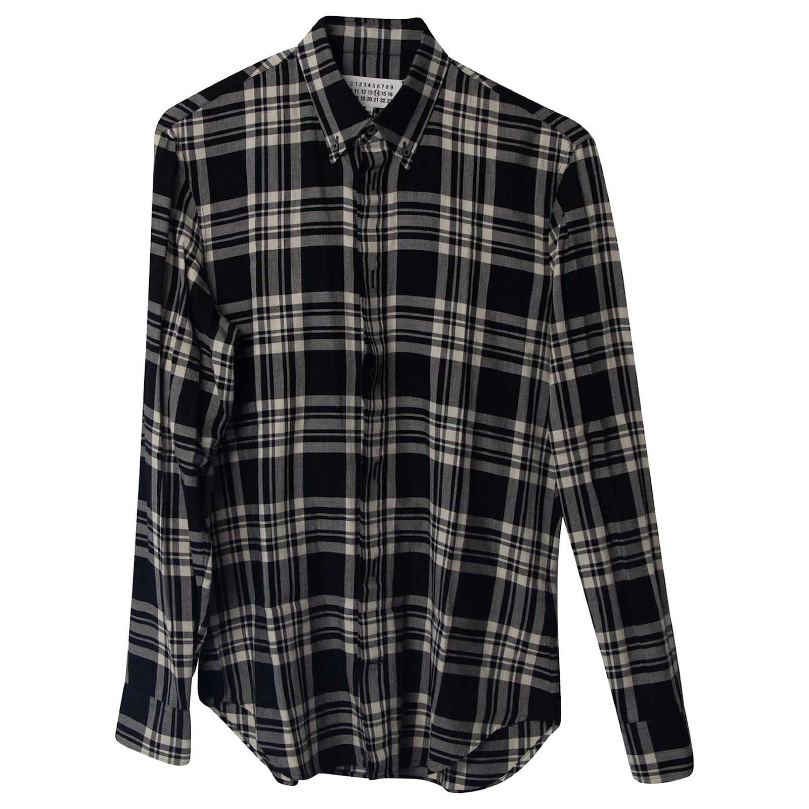 Maison Martin Margiela Maison Margiela Checked Shirt in Multicolor