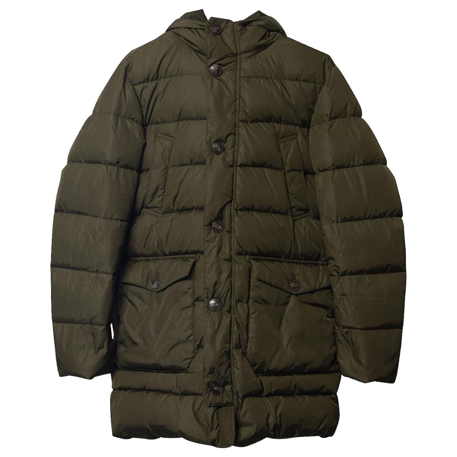 Herno Down Puffer Jacket in Green Nylon Polyamide ref.686978 - Joli Closet