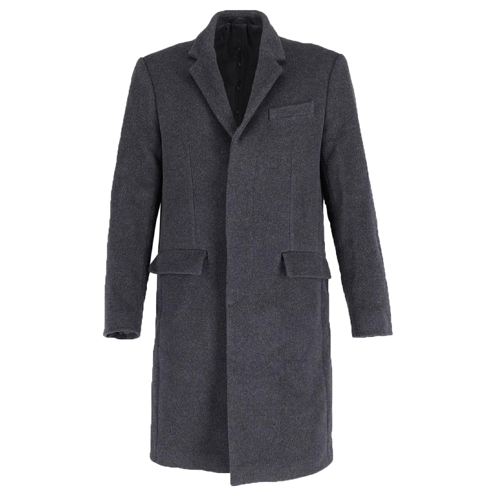 flise stemning elev Joseph Tailored Knee-Length Winter Coat in Grey Wool ref.687149 - Joli  Closet